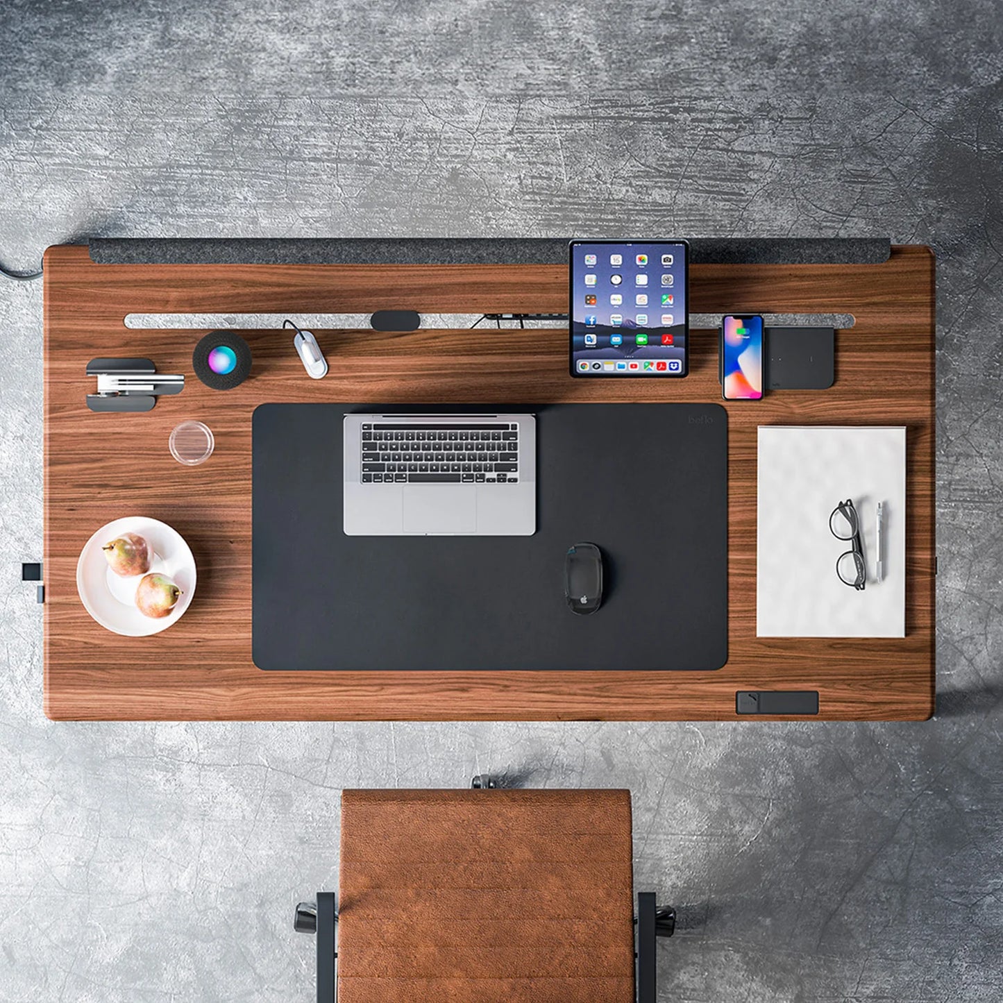 Tenon ALXR Smart Adjustable Desk - Modular sit-stand desk with a built-in touchscreen