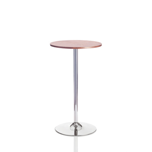 Astral Table with Trumpet Frame | 600mm | Walnut