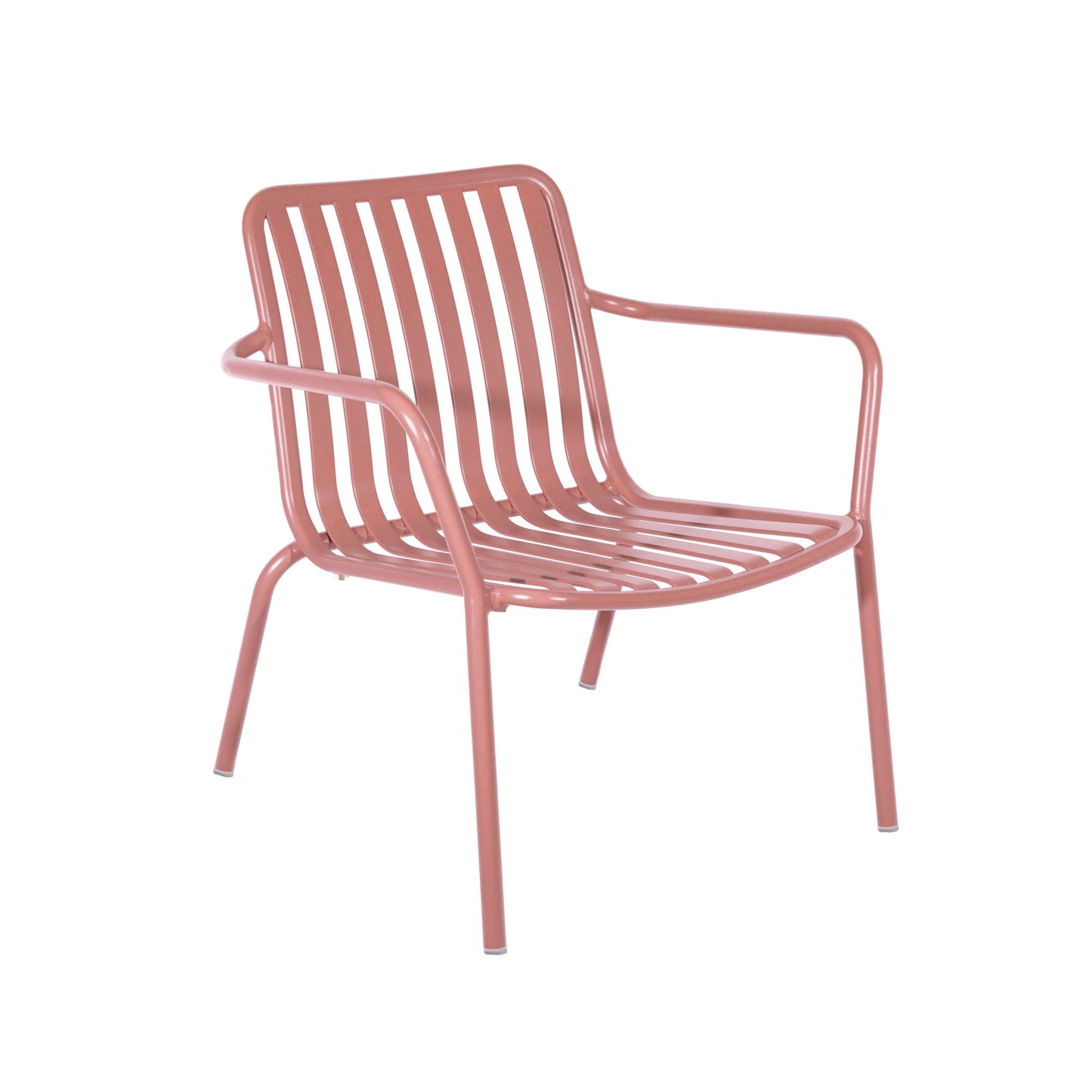 Breeze Aluminium Armchair | Low | Brick Dust