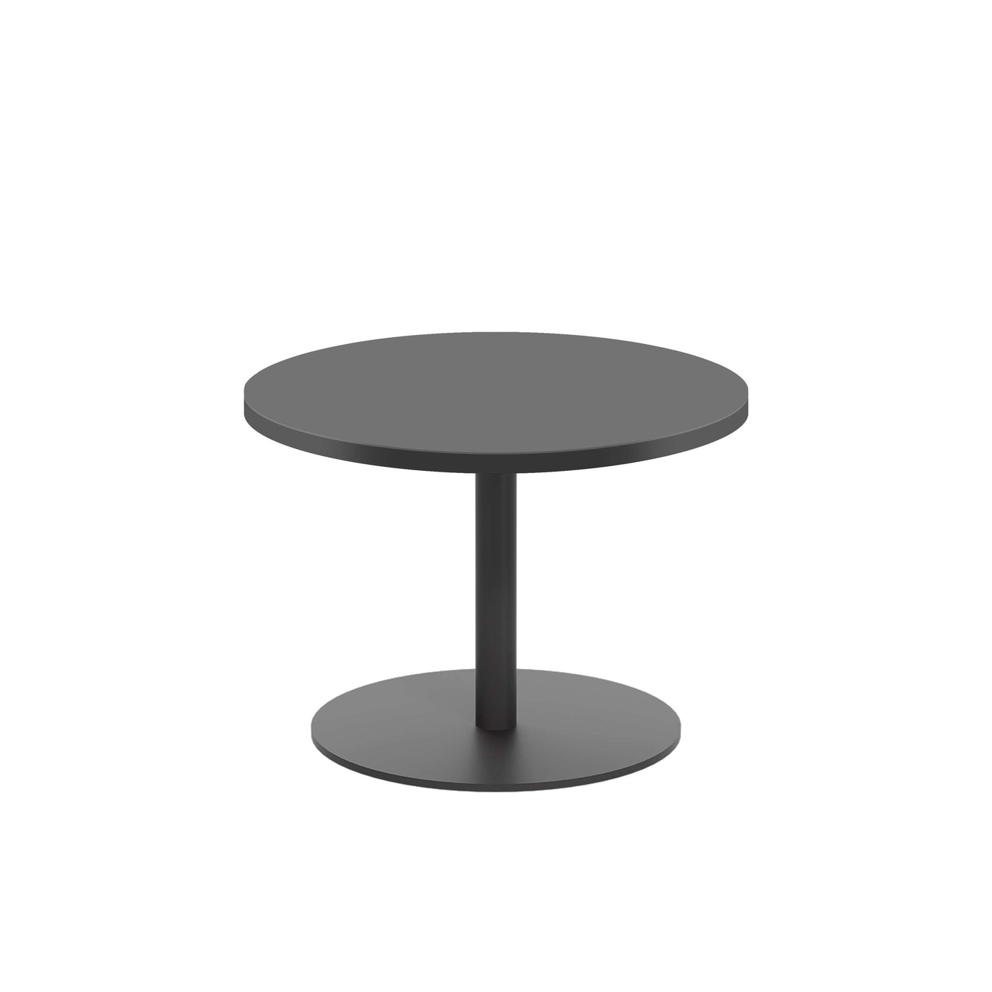 Contract Table Low (FSC) | 600mm | Black/Black