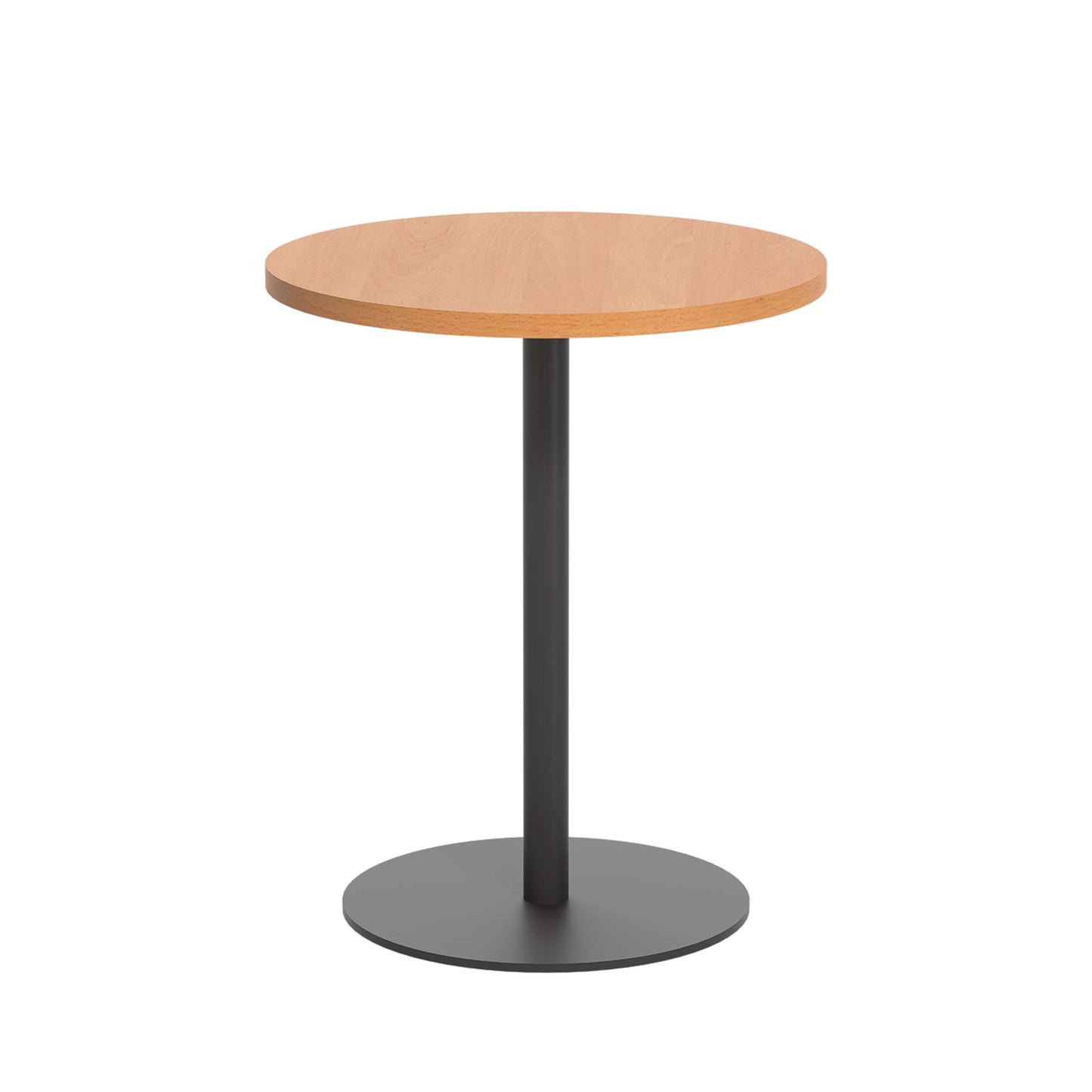 Contract Table Mid (FSC) | 600mm | Beech/Black