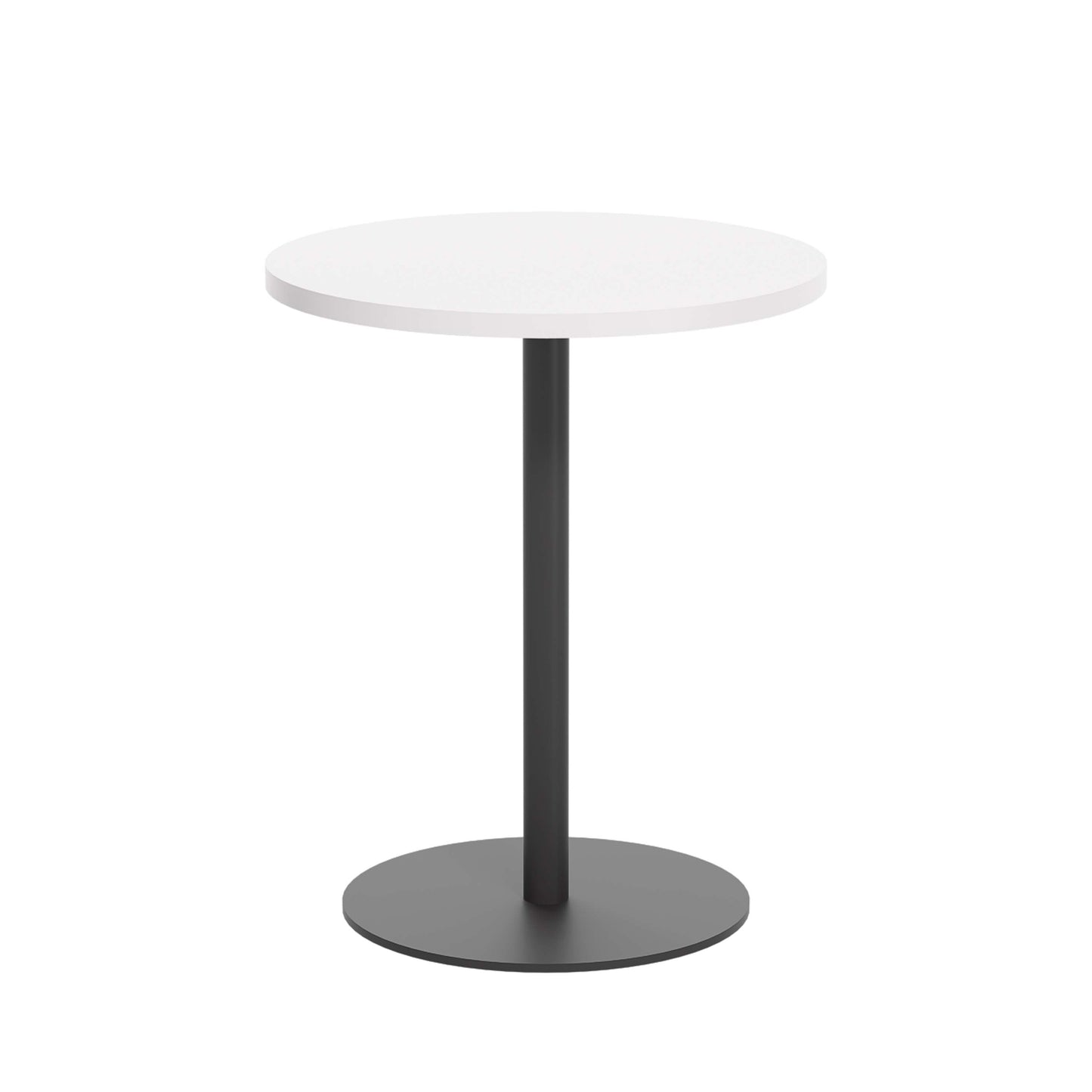 Contract Table Mid (FSC) | 600mm | White/Black