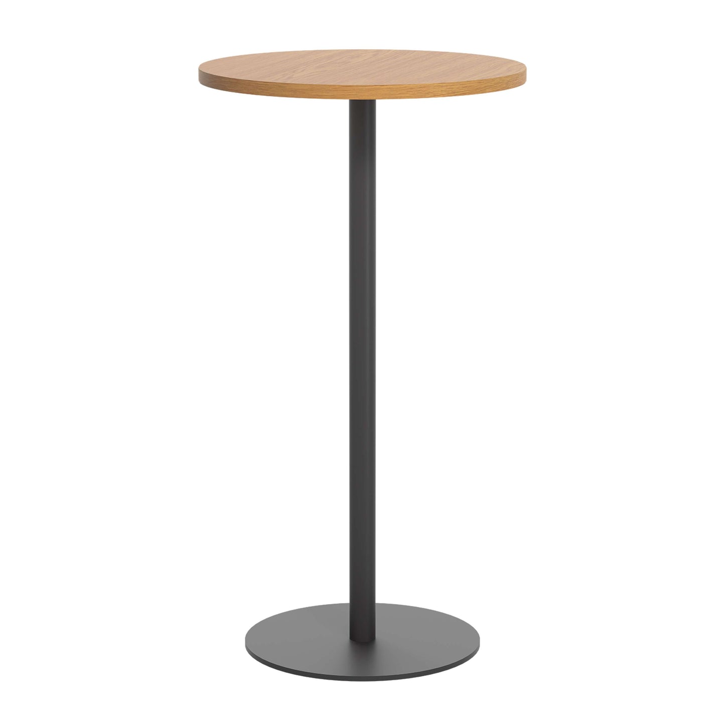 Contract Table High (FSC) | 600mm | Nova Oak/Black