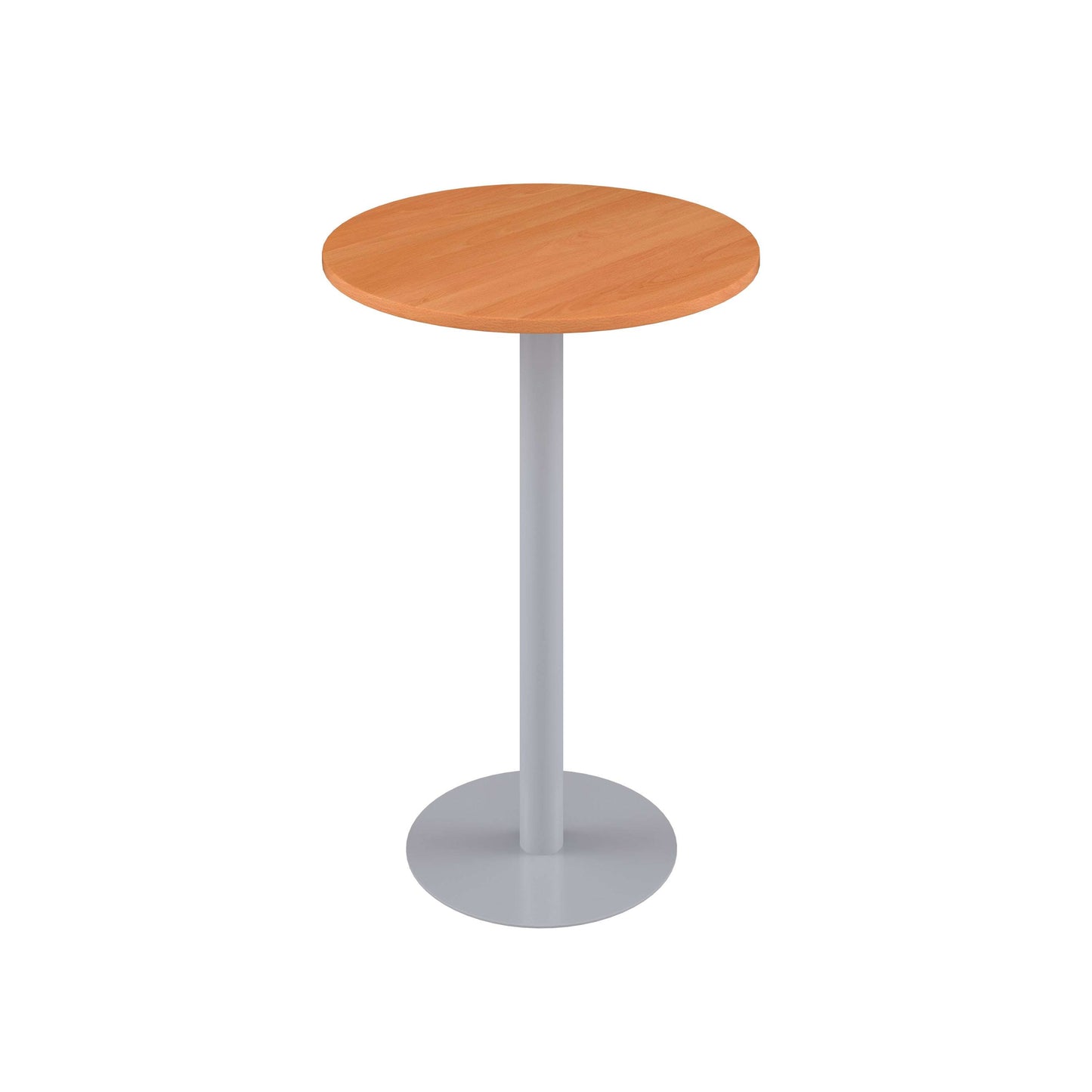 Contract Table High (FSC) | 600mm | Beech/Silver