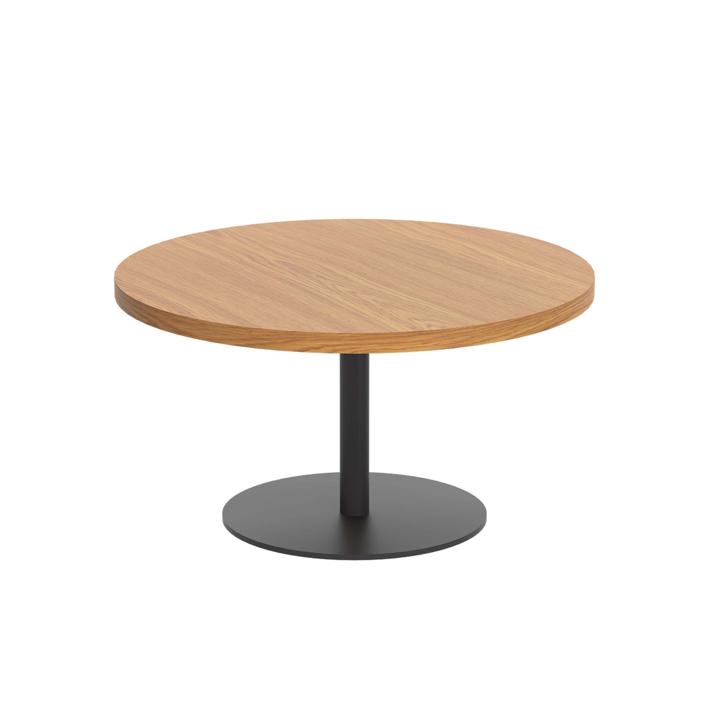 Contract Table Low (FSC) | 800mm | Nova Oak/Black