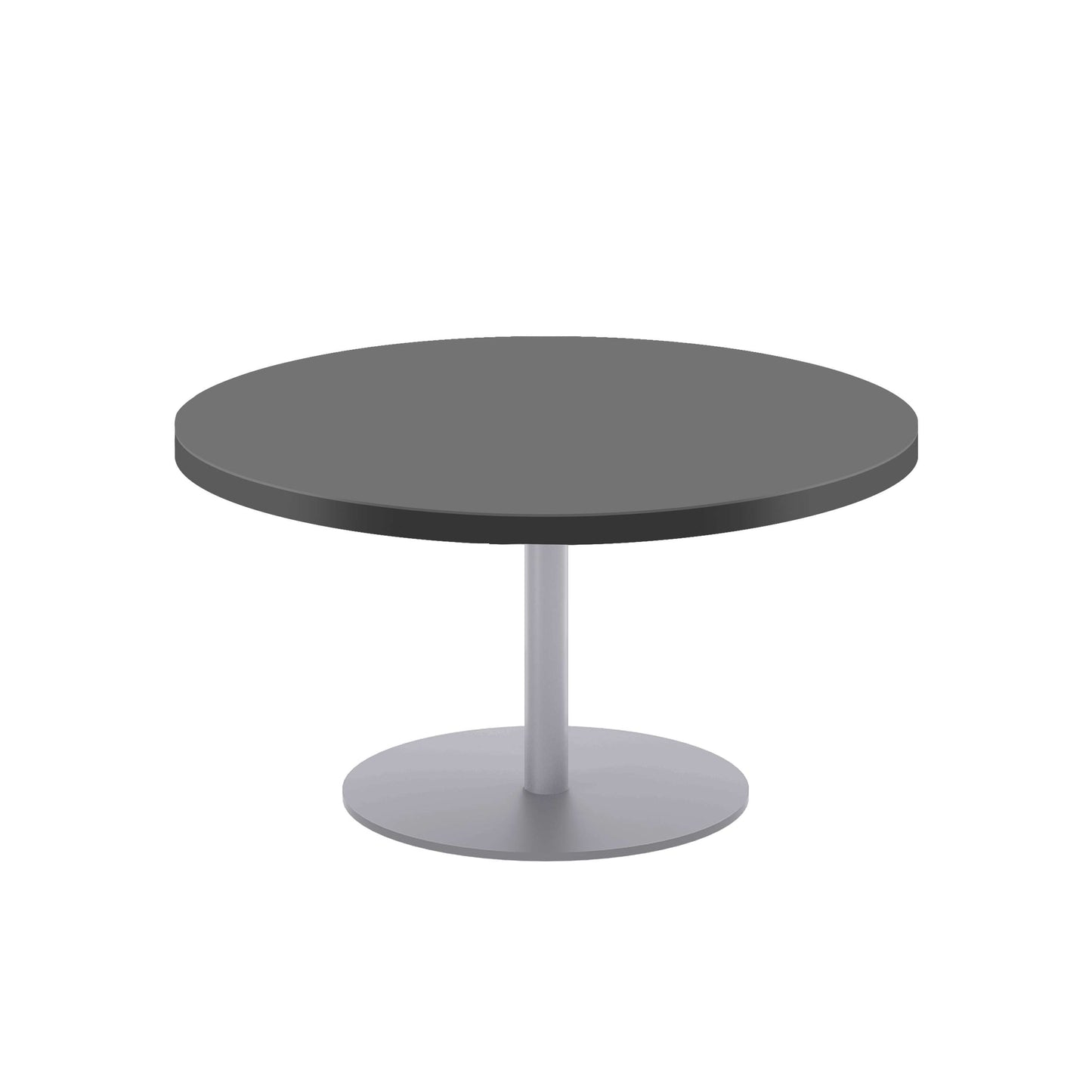 Contract Table Low (FSC) | 800mm | Black/Silver
