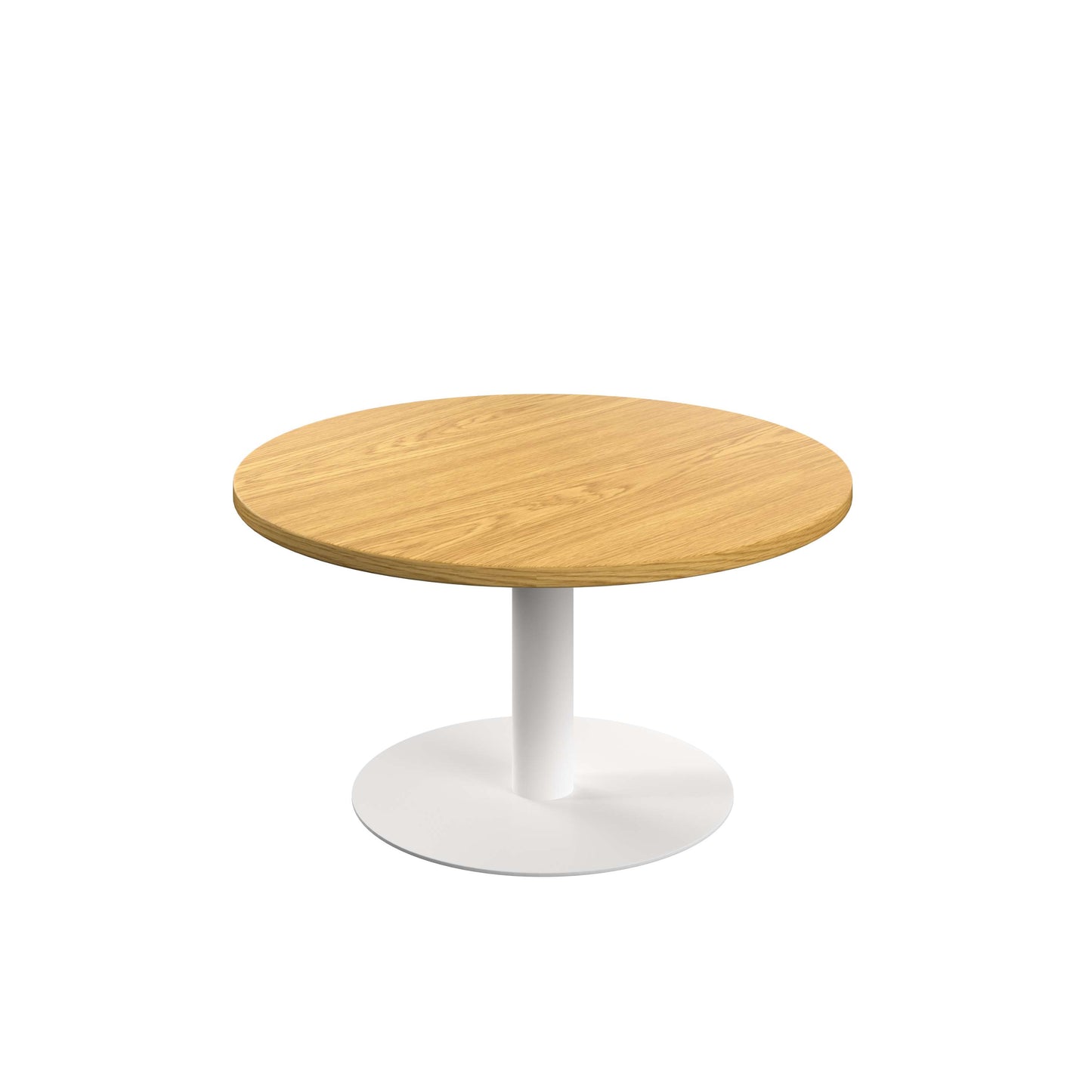 Contract Table Low (FSC) | 800mm | Nova Oak/White
