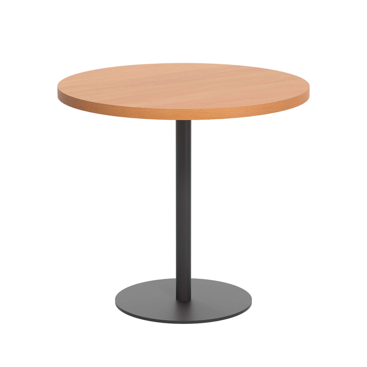 Contract Table Mid (FSC) | 800mm | Beech/Black