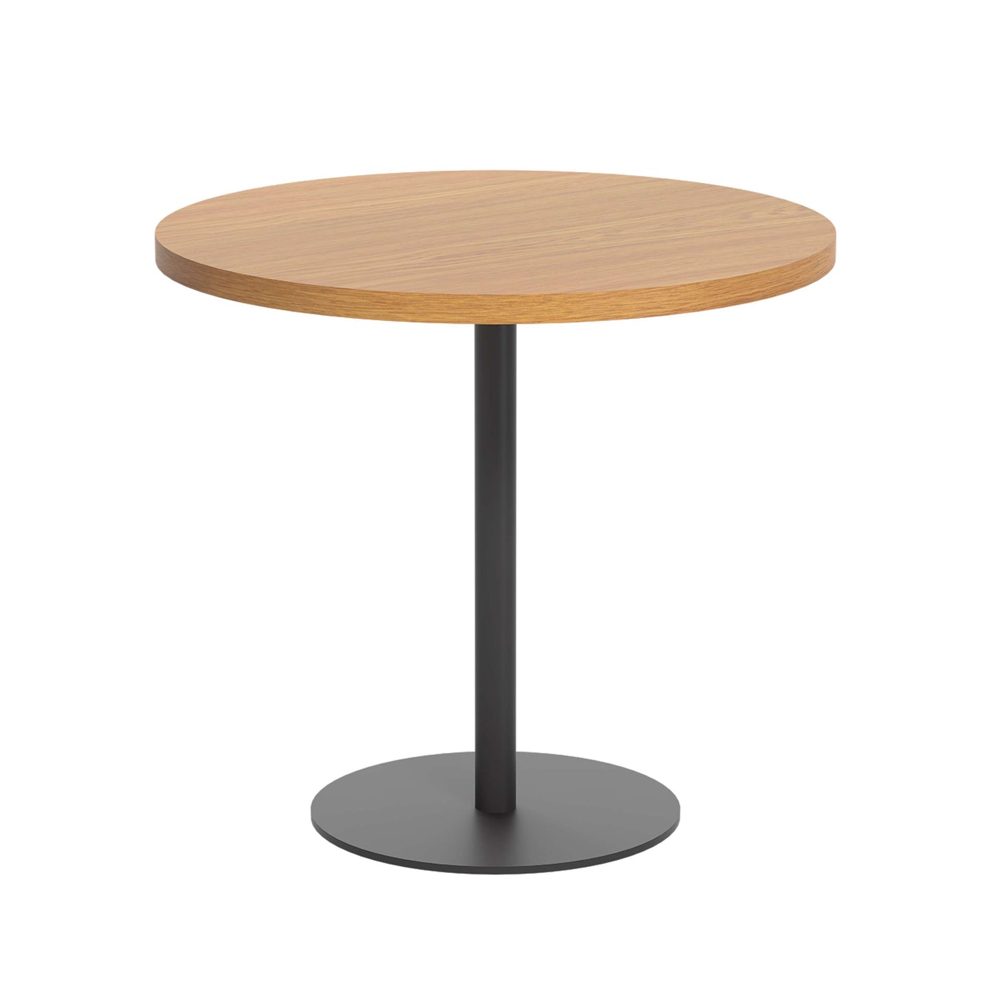 Contract Table Mid (FSC) | 800mm | Nova Oak/Black