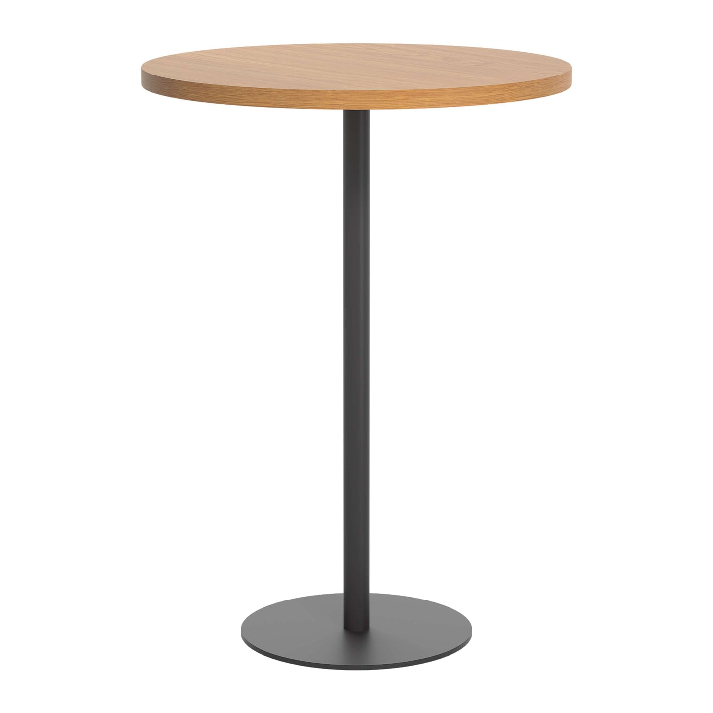Contract Table High (FSC) | 800mm | Nova Oak/Black