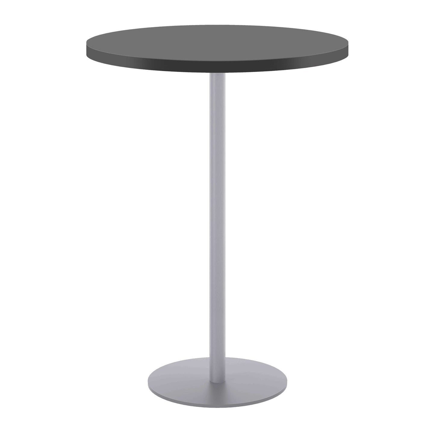 Contract Table High (FSC) | 800mm | Black/Silver