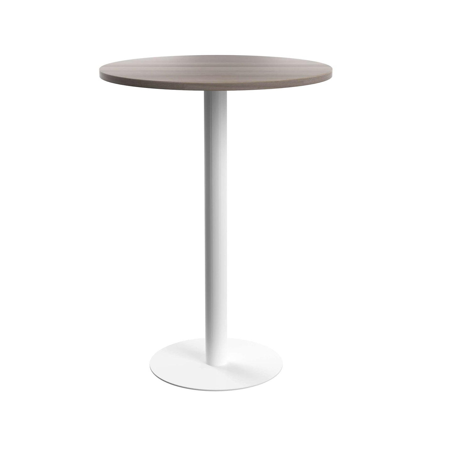 Contract Table High (FSC) | 800mm | Grey Oak/White