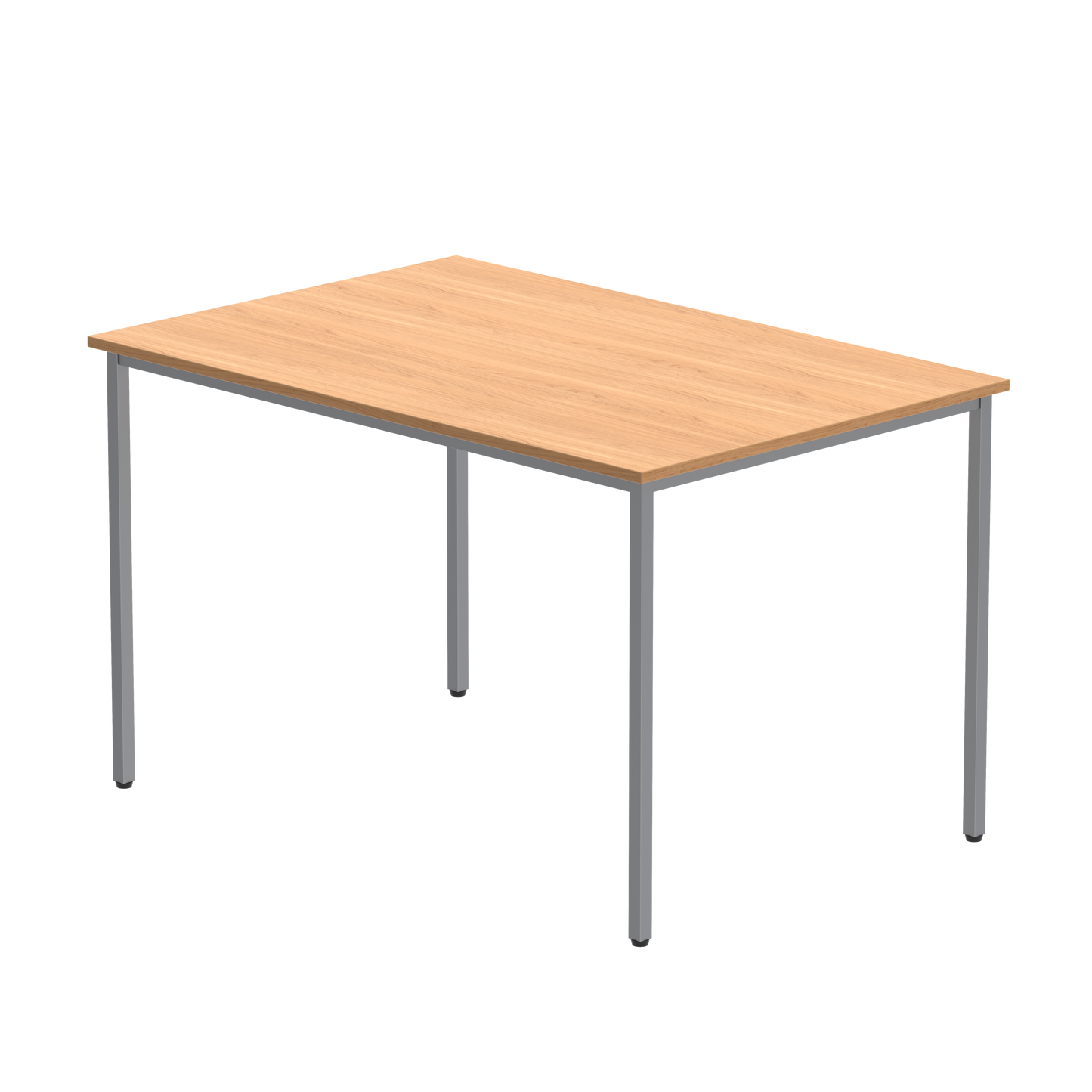 Office Rectangular Multi-Use Table (FSC) | 1200X800 | Norwegian Beech/Silver