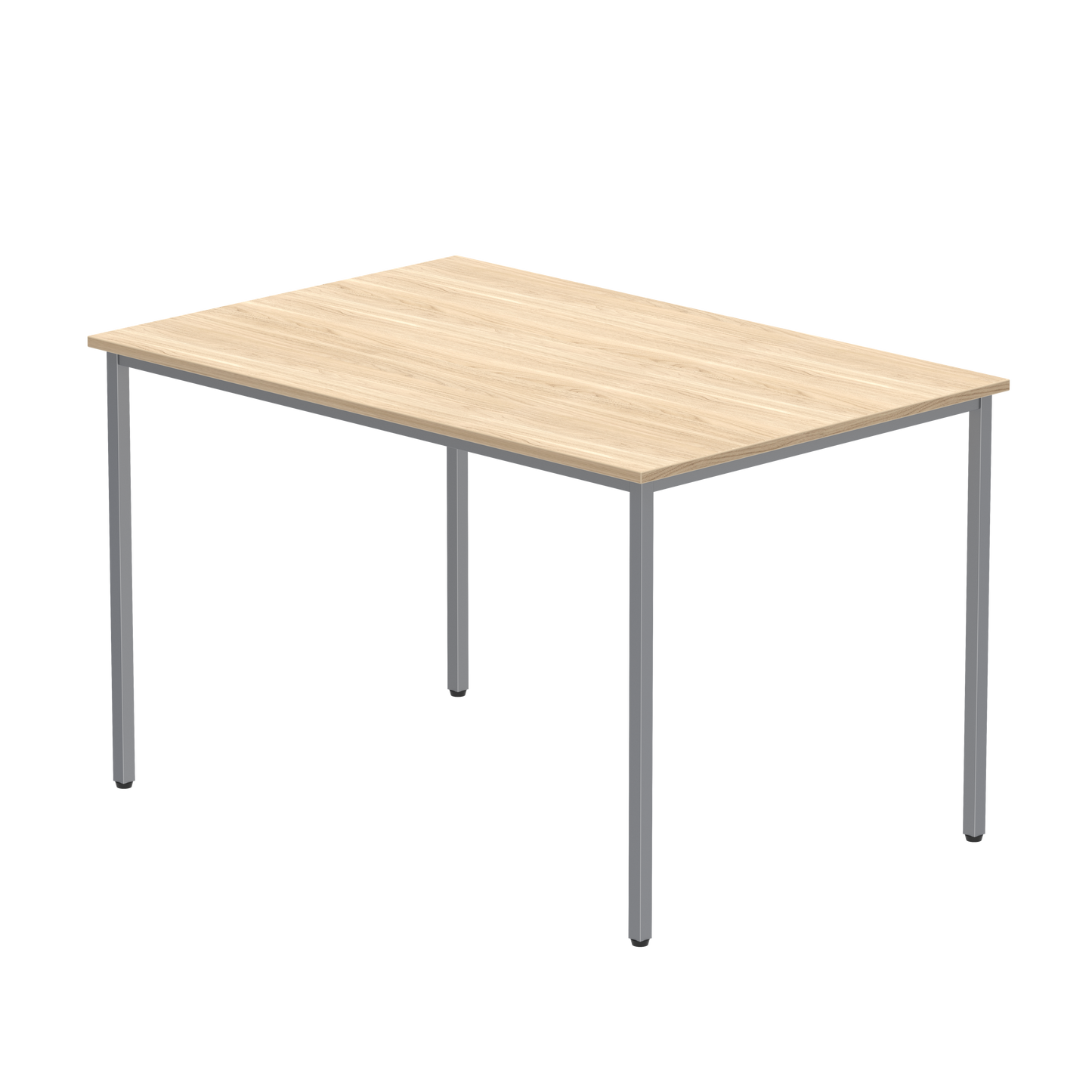 Office Rectangular Multi-Use Table (FSC) | 1200X800 | Canadian Oak/Silver