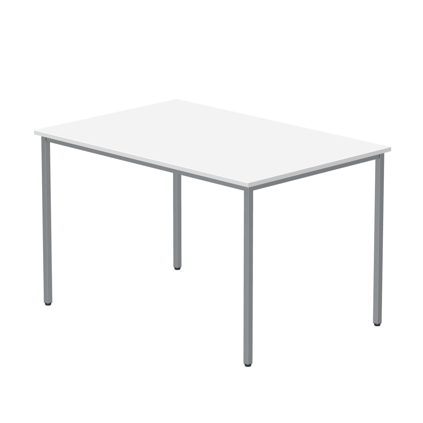 Office Rectangular Multi-Use Table (FSC) | 1200X800 | Arctic White/Silver