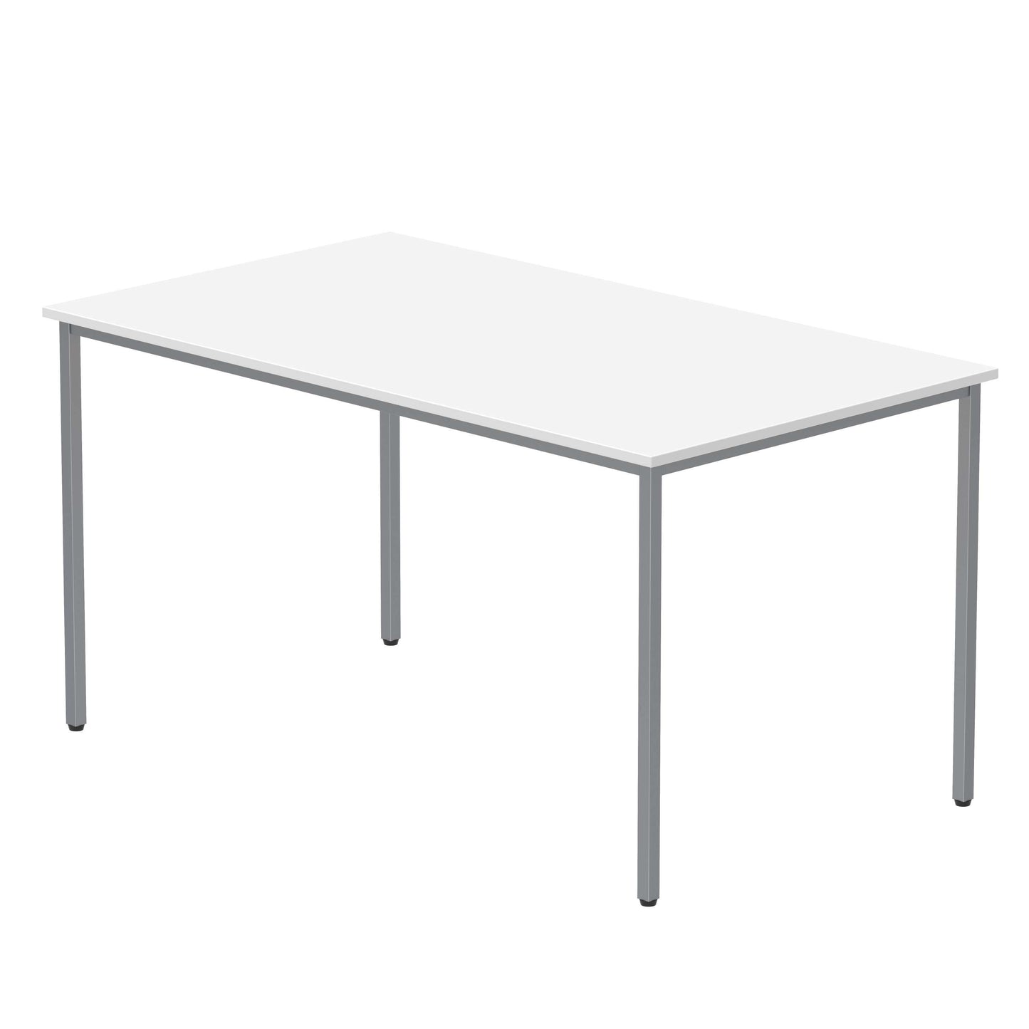 Office Rectangular Multi-Use Table (FSC) | 1400X800 | Arctic White/Silver