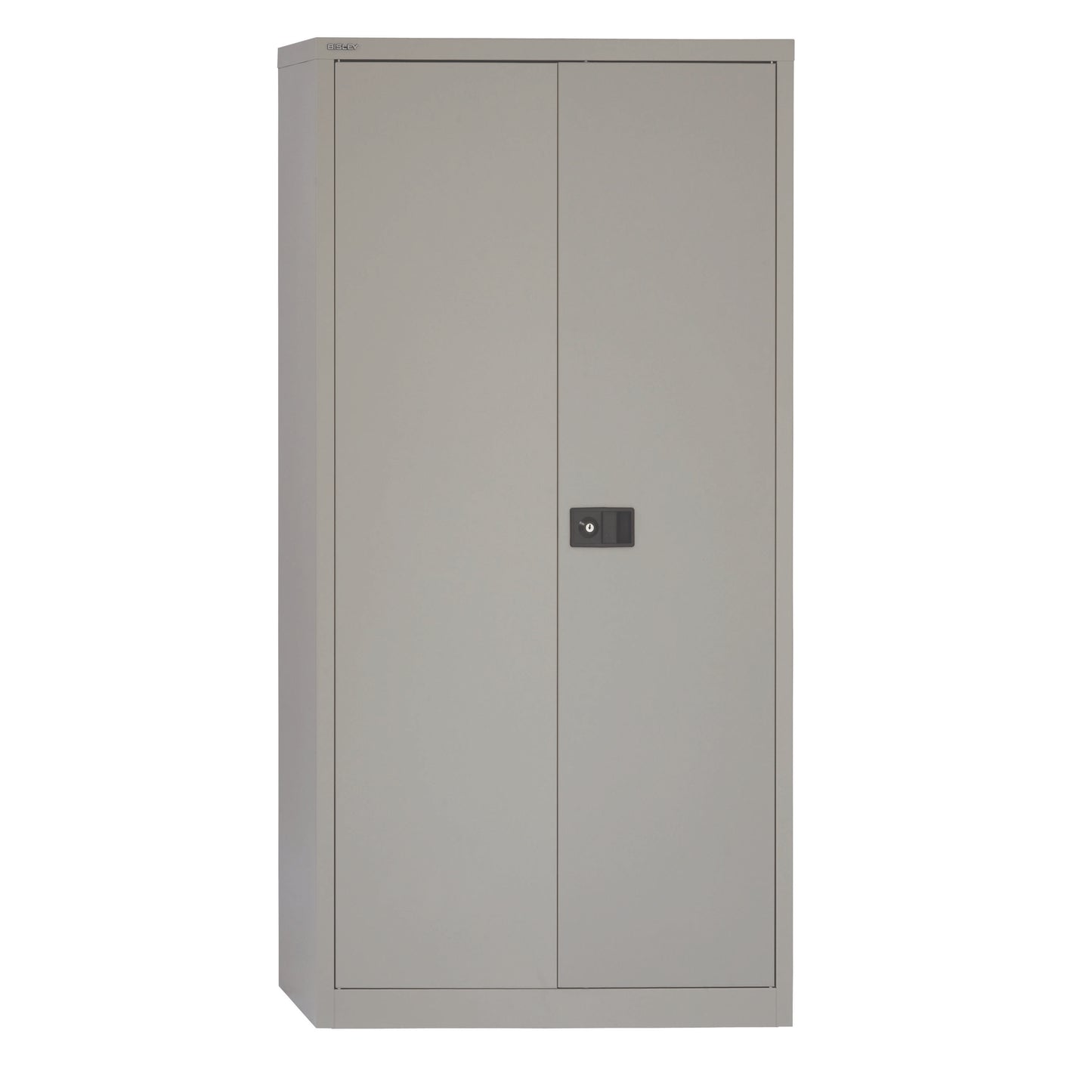 Bisley Contract Steel Double Door Cupboard | 1806mm High | Goose Grey