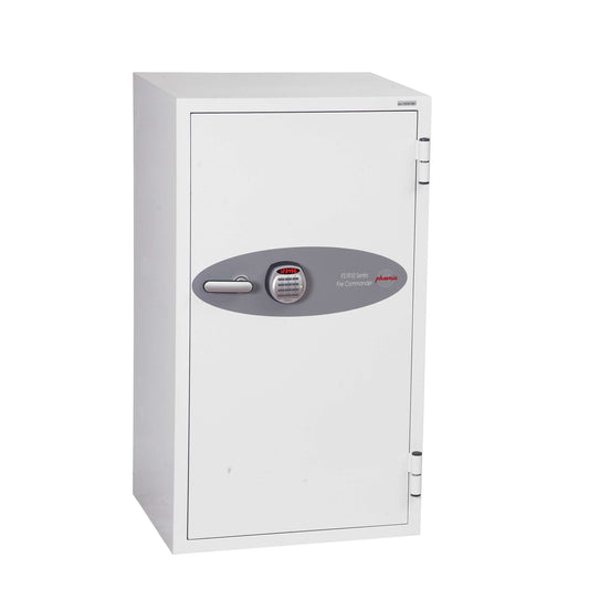 Fire Commander FS1910E Series Steel Safe with Electronic Lock | 690 x 1160 | White