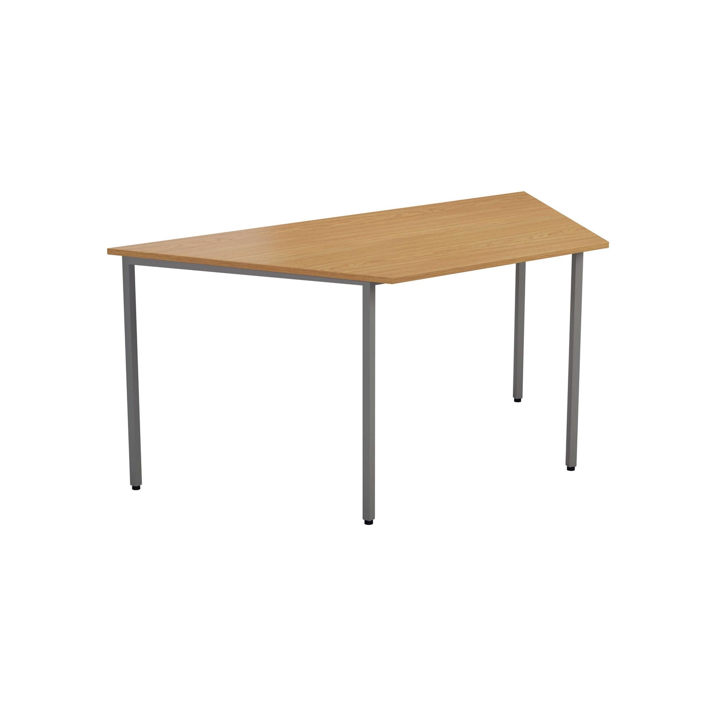 Trapezoidal Multi-purpose Table | 1600 X 800 | Nova Oak/Silver