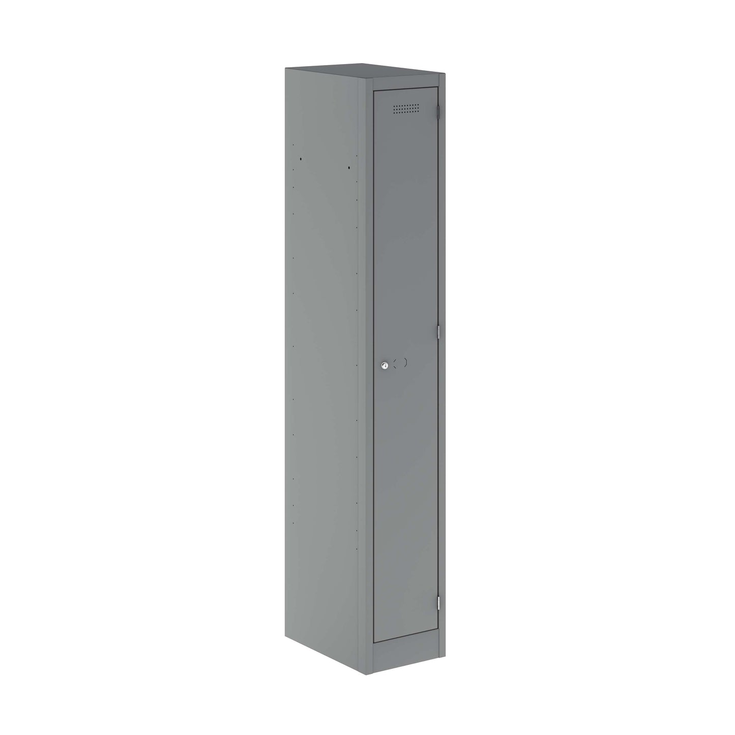 Primary 1 Door Single Locker Column | Silver