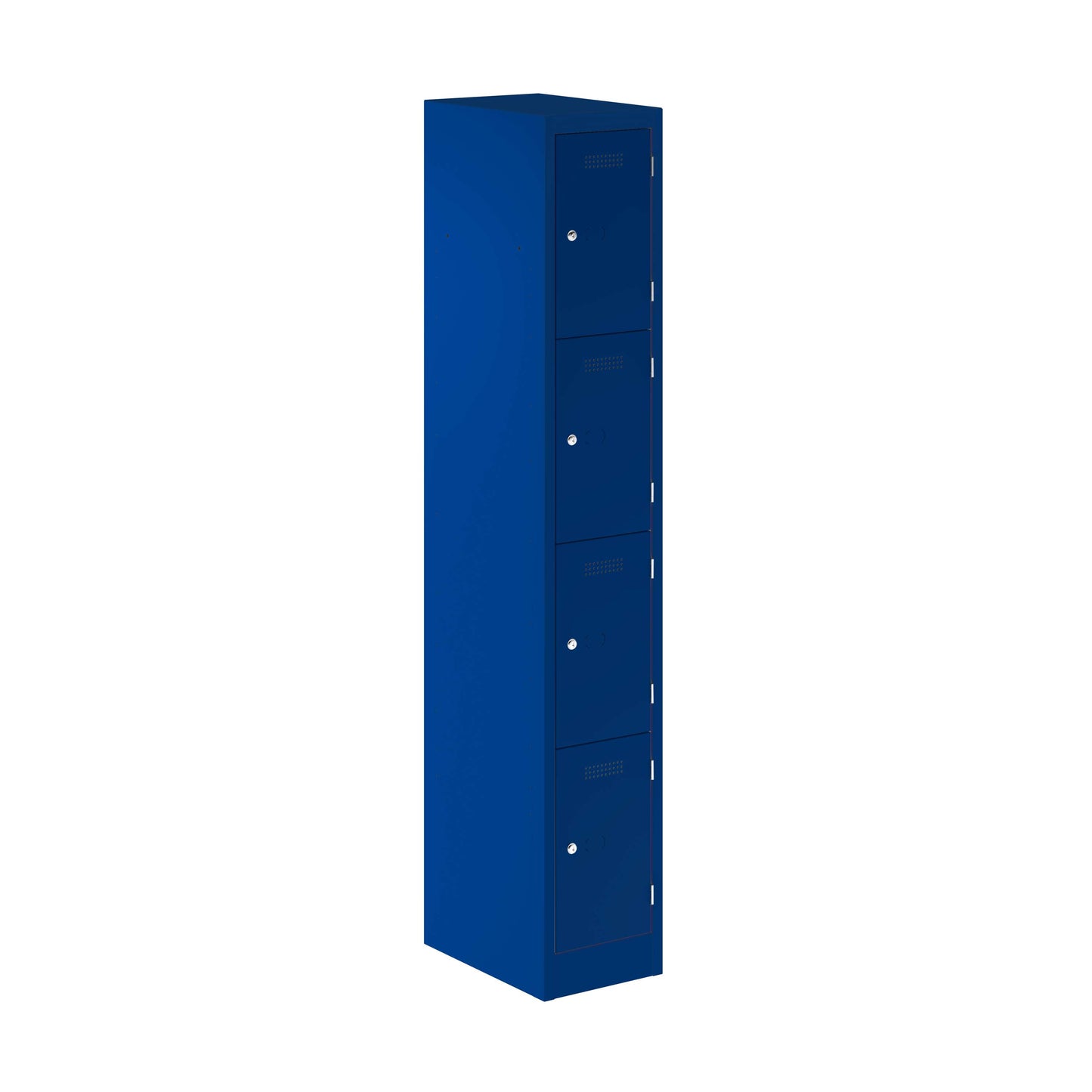Primary 4 Door Single Locker Column | Oxford Blue