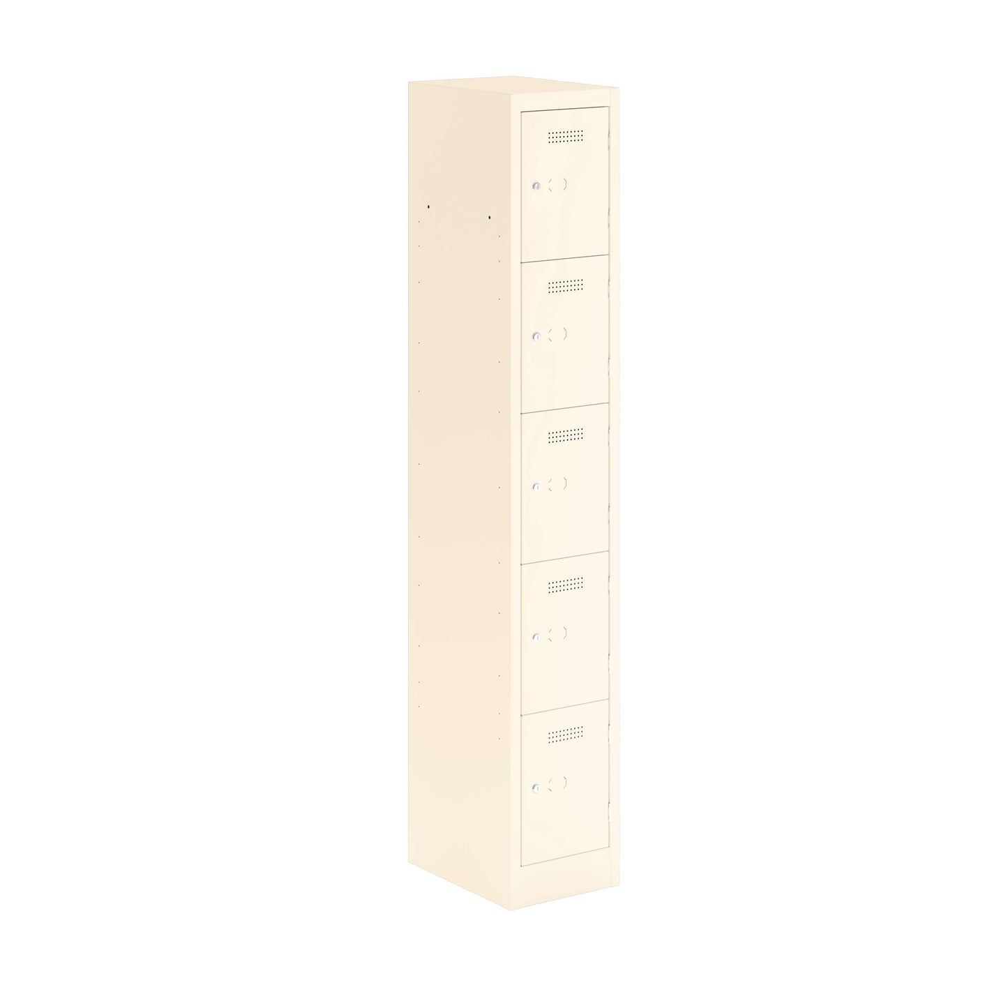 Primary 5 Door Single Locker Column | Chalk