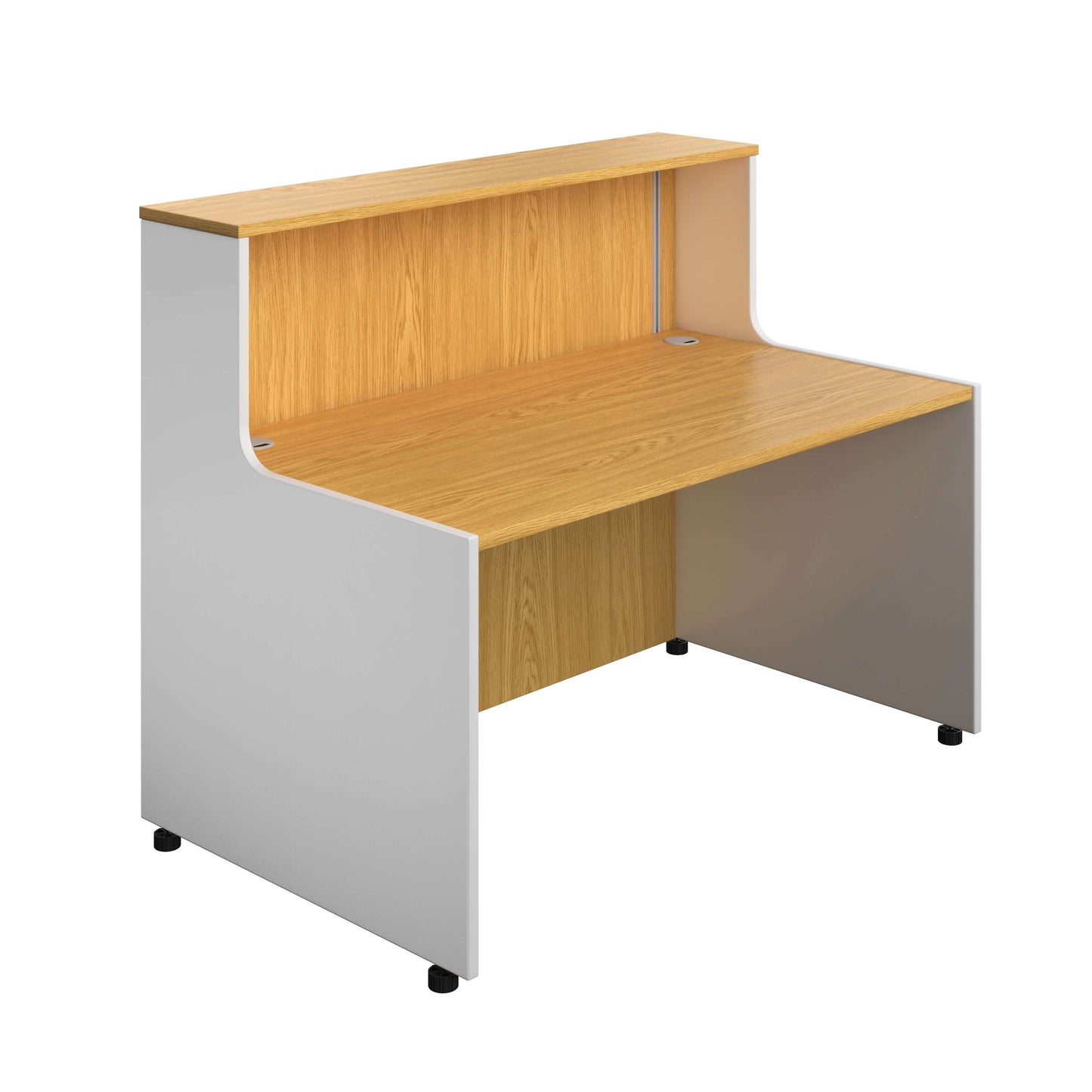 Reception Unit (FSC) | 1400 | Nova Oak/White