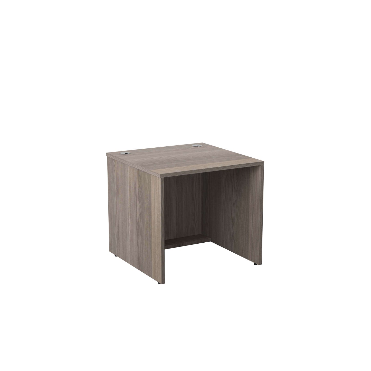 Reception Modular Straight Base Unit (FSC) | 800 X 800 | Grey Oak