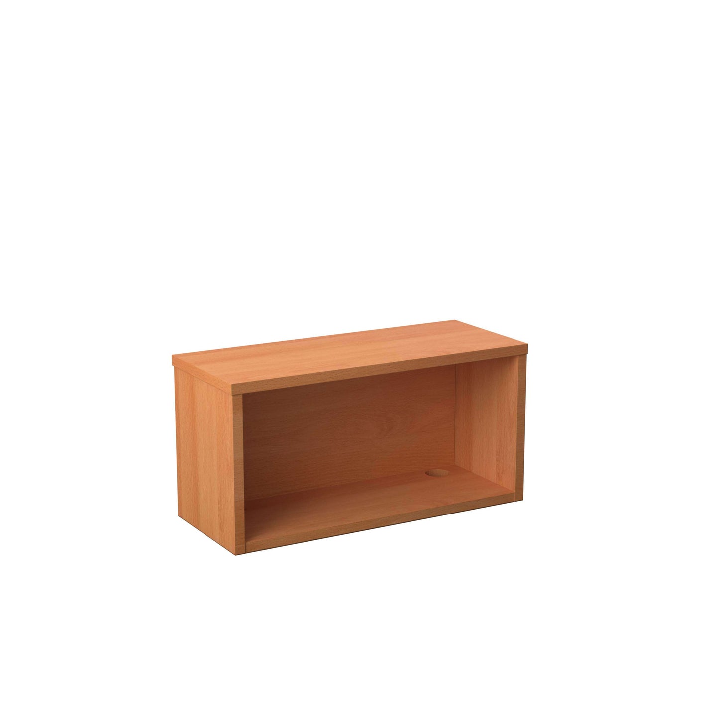 Reception Modular Straight Hutch Unit (FSC) | 800mm | Beech