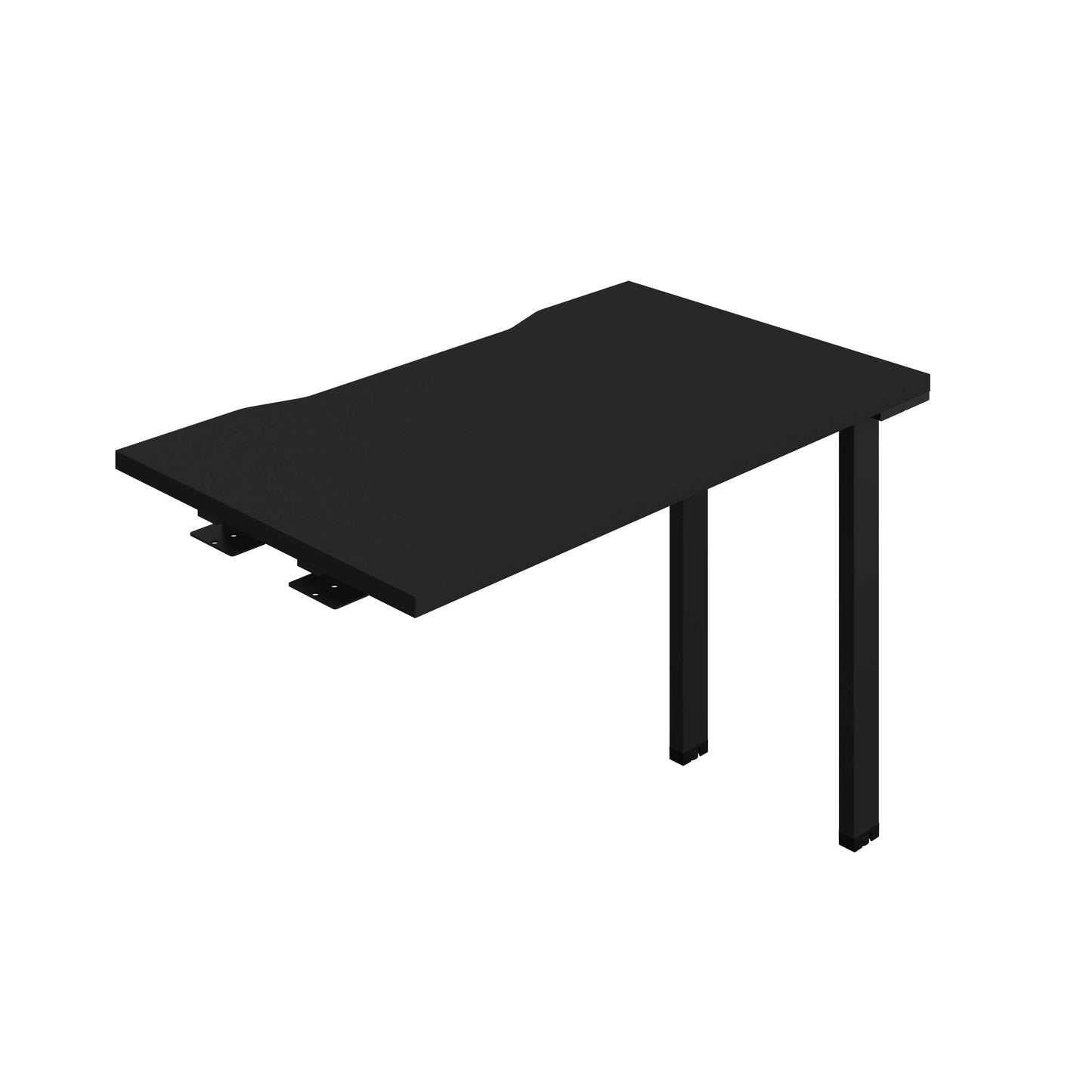 Synergy Bench Extension with Cut Out: 1 Person (FSC) : 1000 | 600 | Black/Black