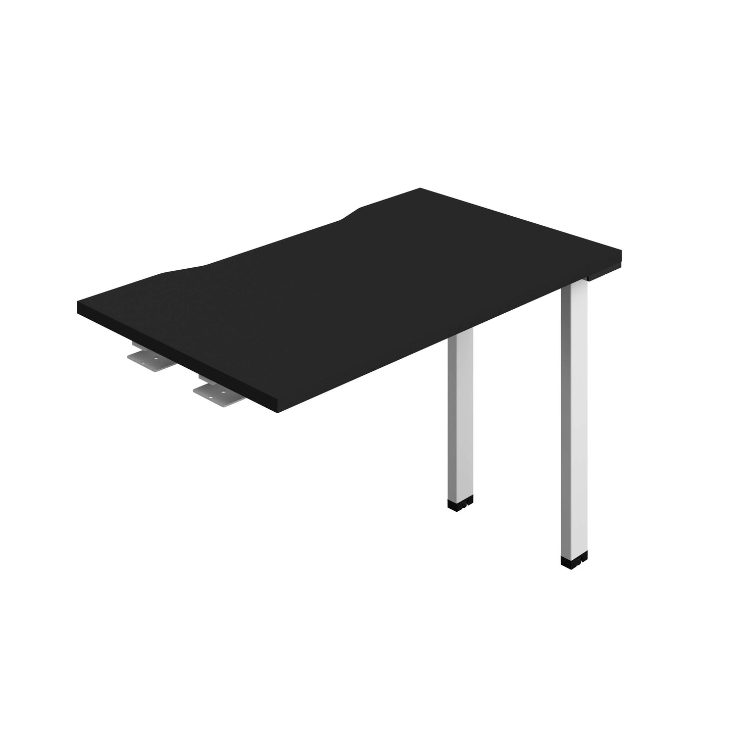 Synergy Bench Extension with Cut Out: 1 Person (FSC) : 1000 | 600 | Black/White