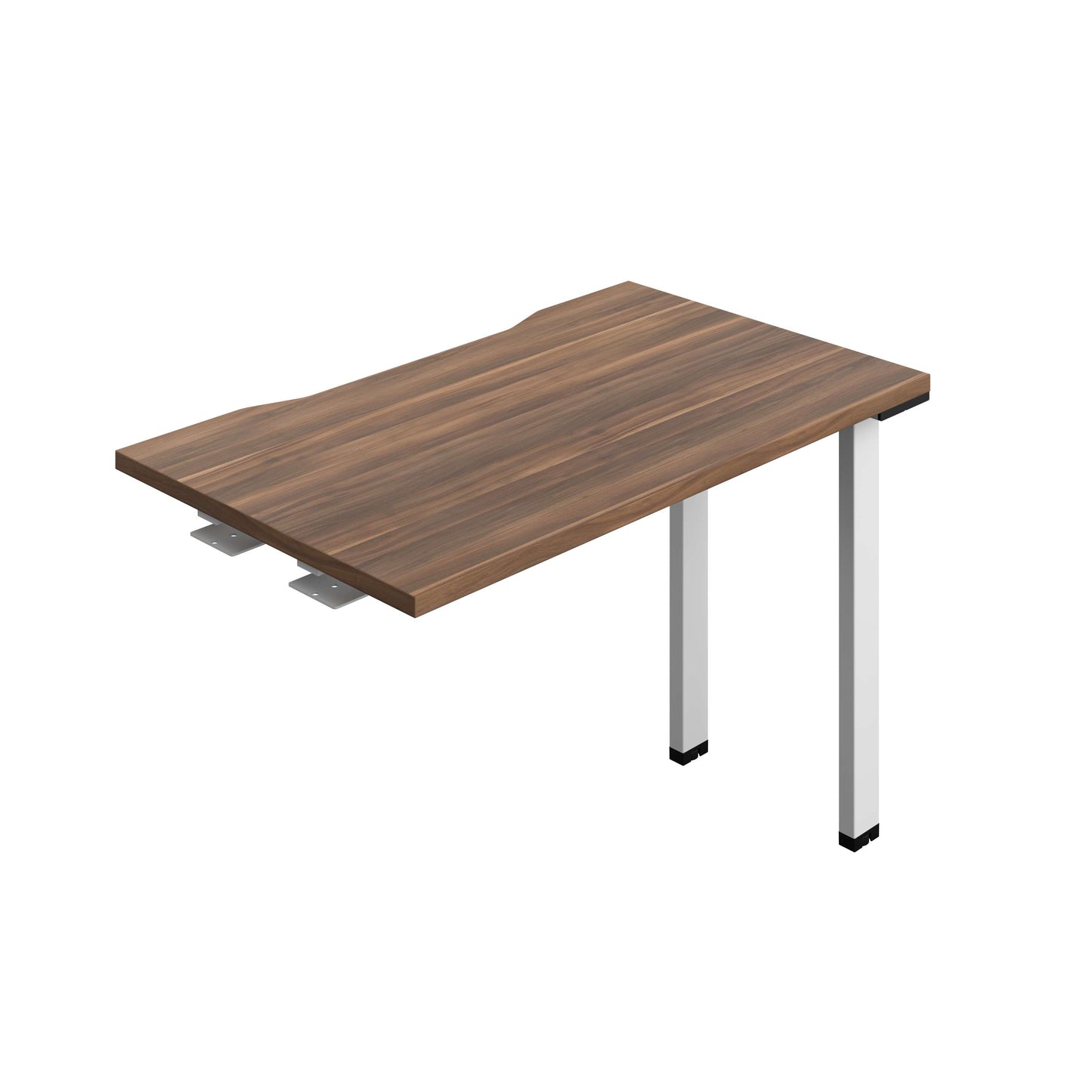 Synergy Bench Extension with Cut Out: 1 Person (FSC) : 1000 | 600 | Dark Walnut/White