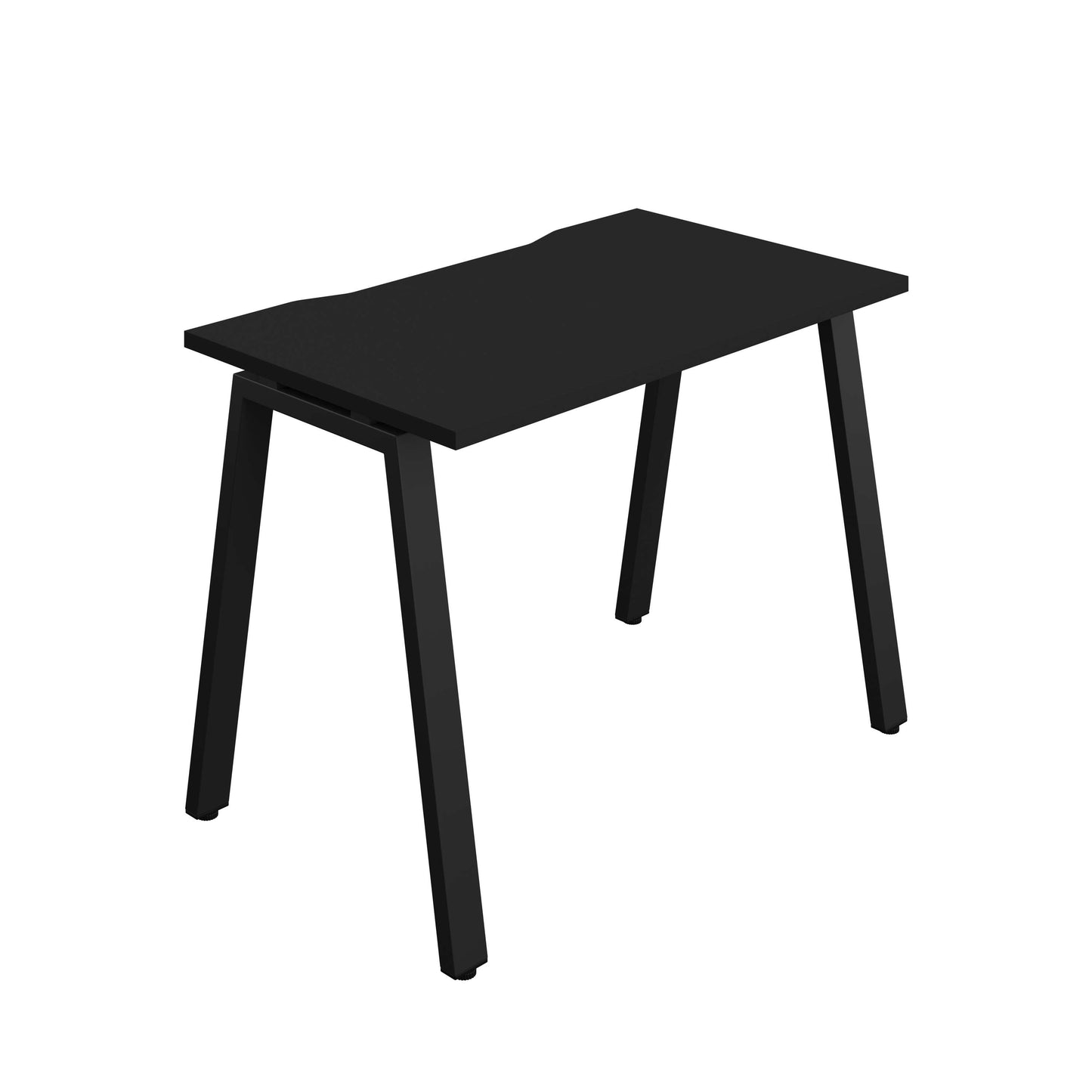 Synergy Bench with Cut Out: 1 Person (FSC) : A-Frame Leg : 1000 | 700 | Black/Black