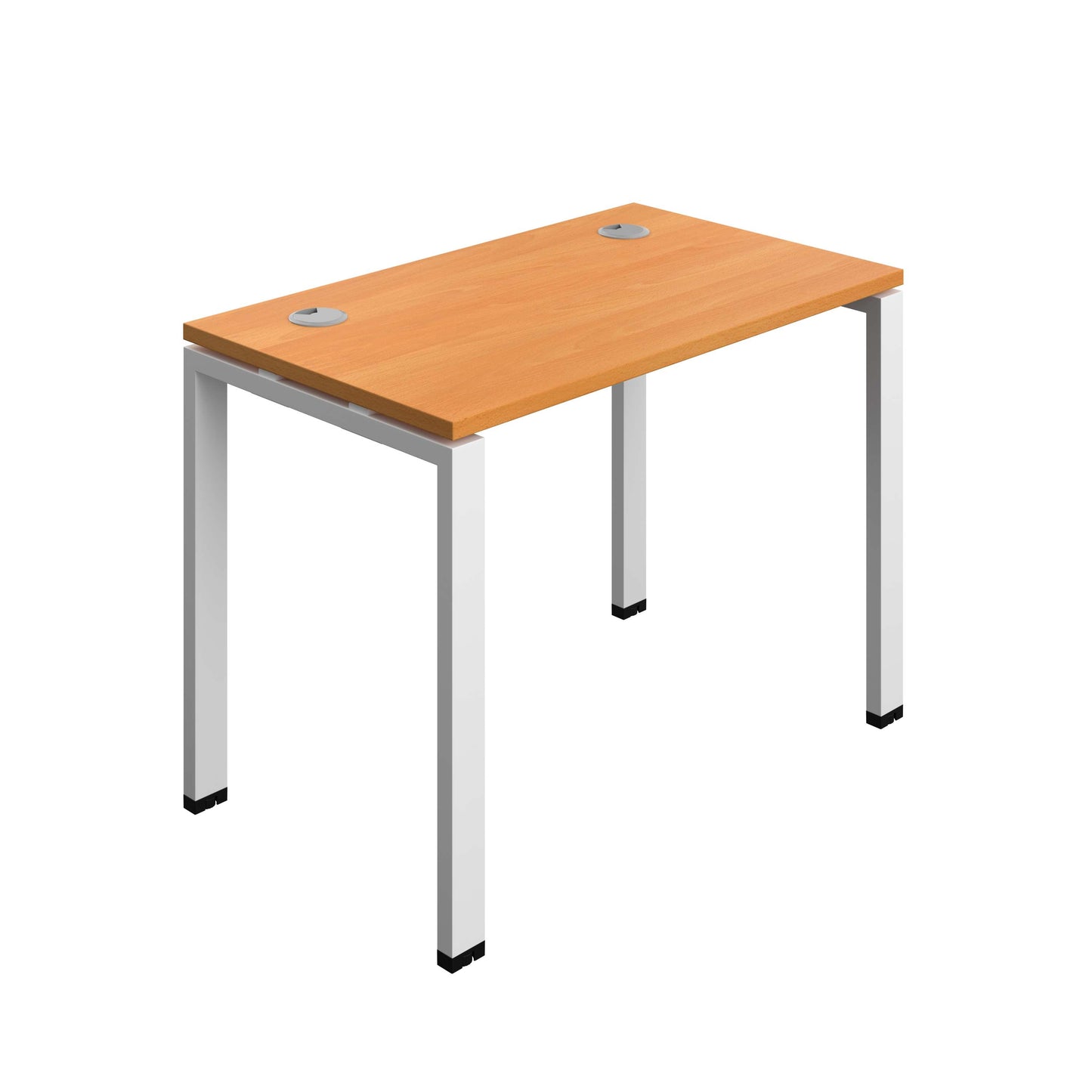Synergy Bench with Cable Ports: 1 Person (FSC) : Goal Post Leg : 1000 | 700 | Unlimited/White