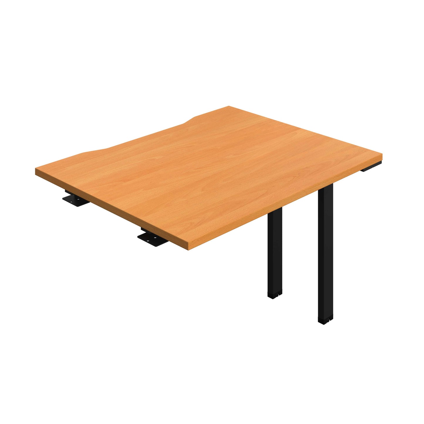 Synergy Bench Extension with Cut Out: 1 Person (FSC) : 1000 | 800 | Beech/Black