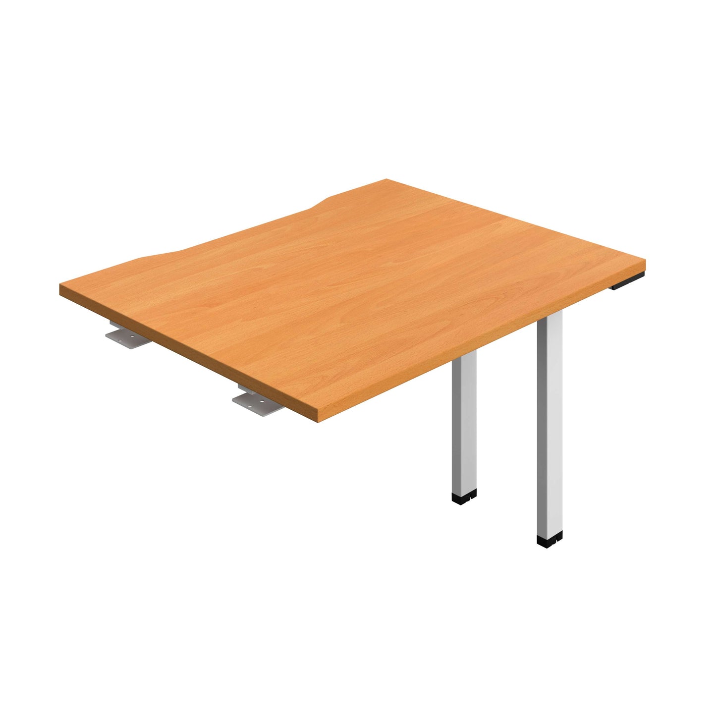 Synergy Bench Extension with Cut Out: 1 Person (FSC) : 1000 | 800 | Beech/White