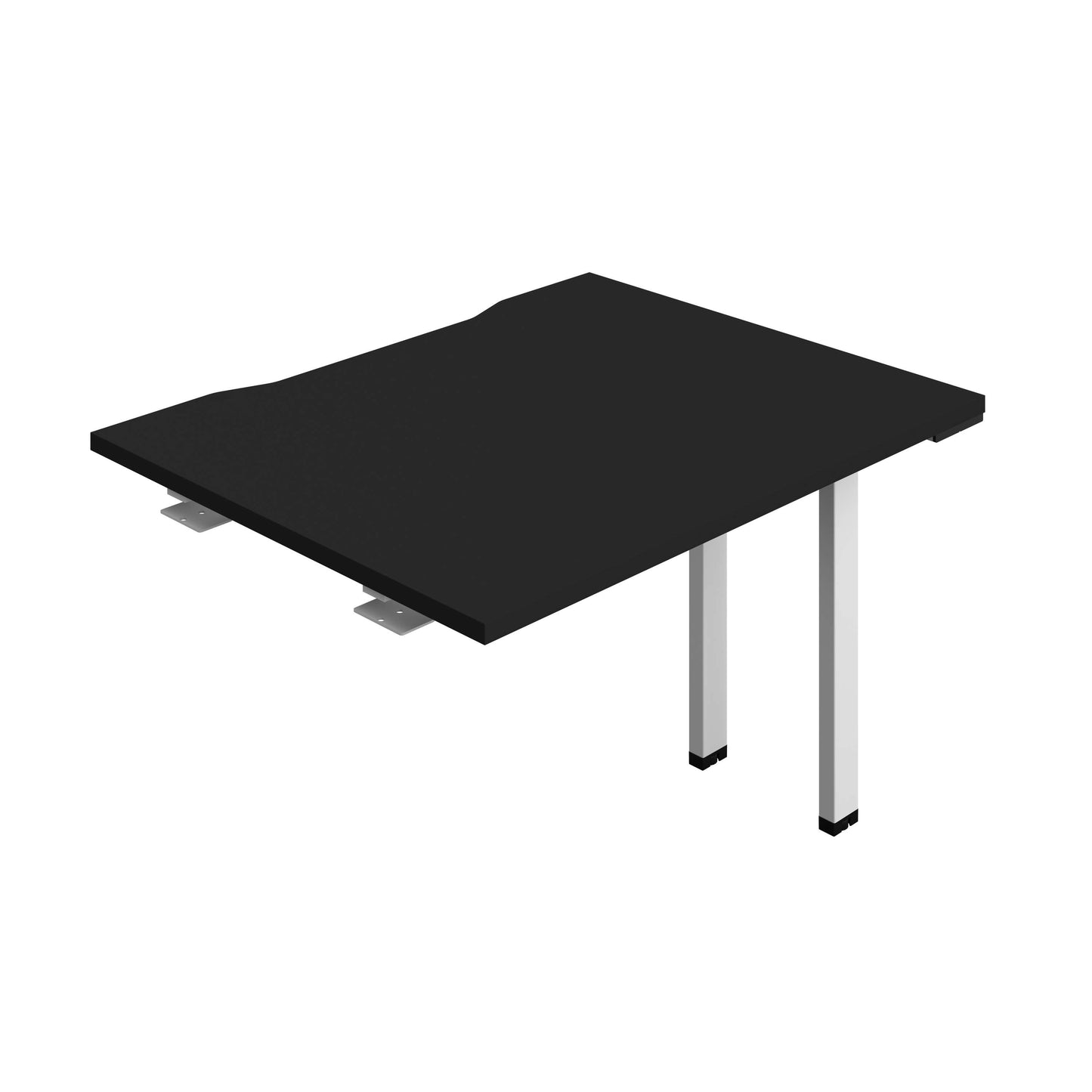 Synergy Bench Extension with Cut Out: 1 Person (FSC) : 1000 | 800 | Black/White