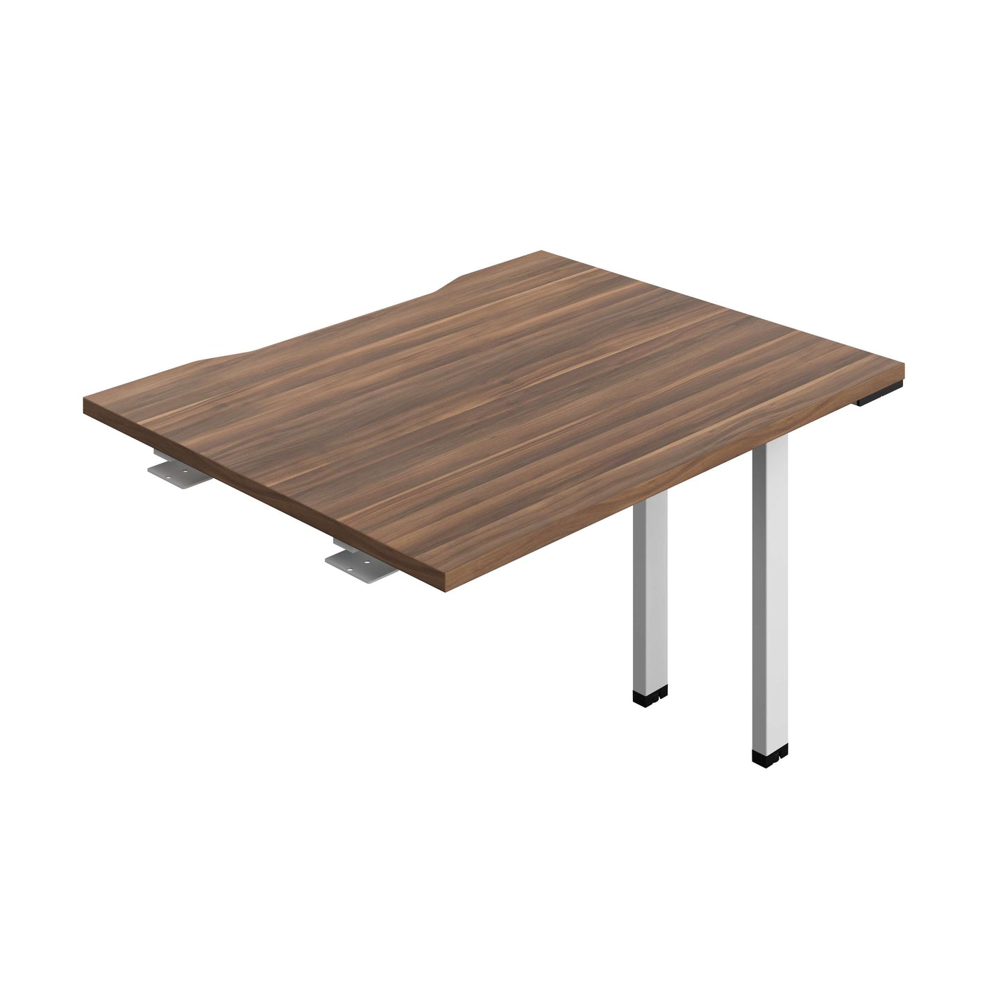 Synergy Bench Extension with Cut Out: 1 Person (FSC) : 1000 | 800 | Dark Walnut/White