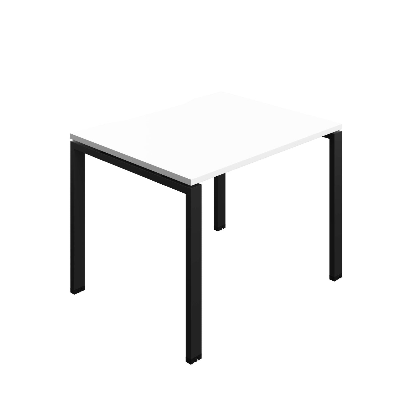 Synergy Bench with Cut Out: 1 Person (FSC) : Goal Post Leg : 1000 | 800 | White/Black
