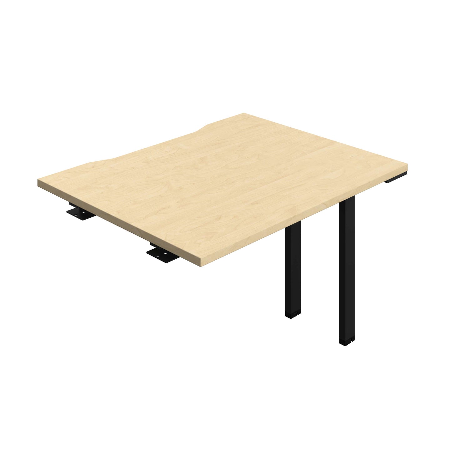 Synergy Bench Extension with Cut Out: 1 Person (FSC) : 1000 | 800 | Maple/Black