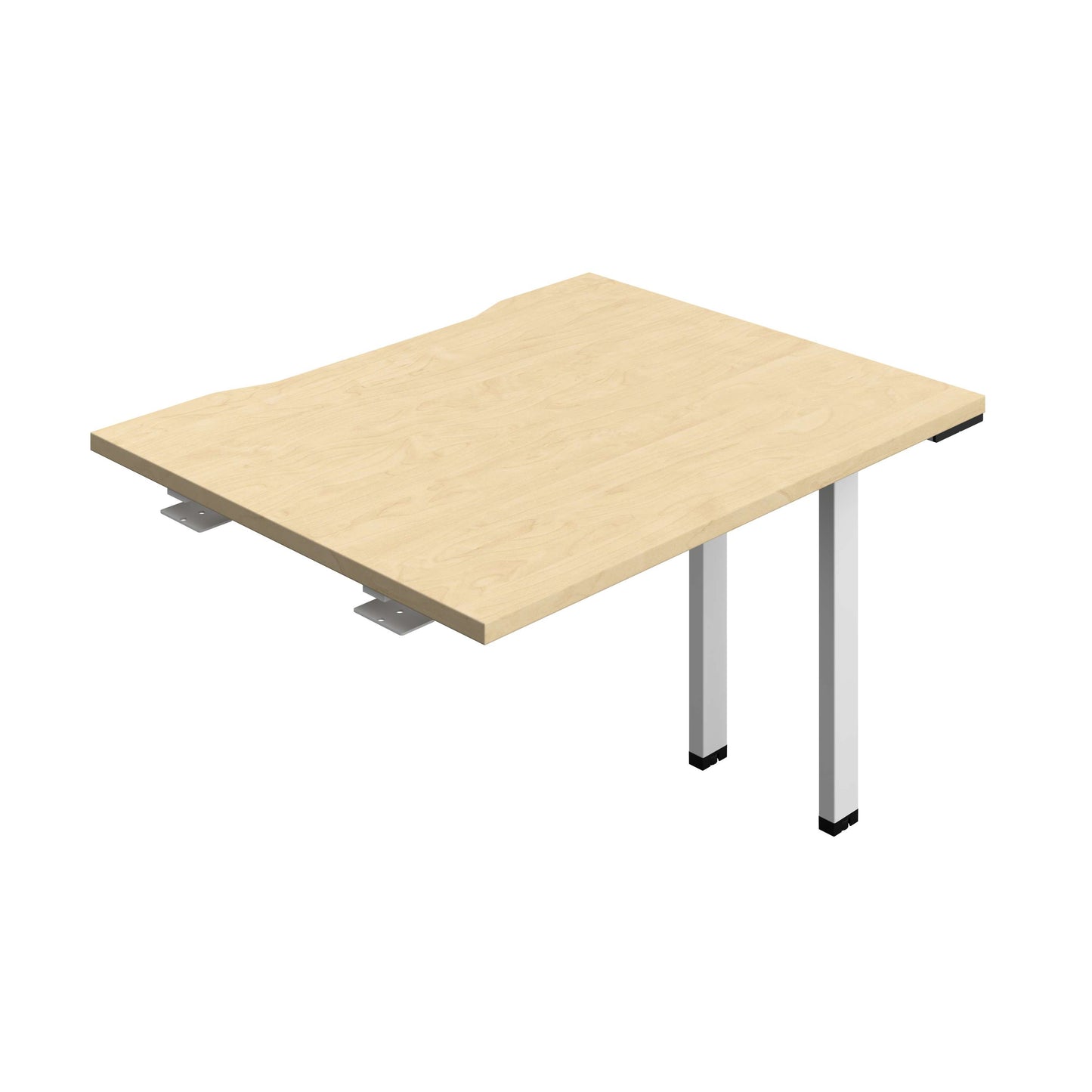 Synergy Bench Extension with Cut Out: 1 Person (FSC) : 1000 | 800 | Maple/White