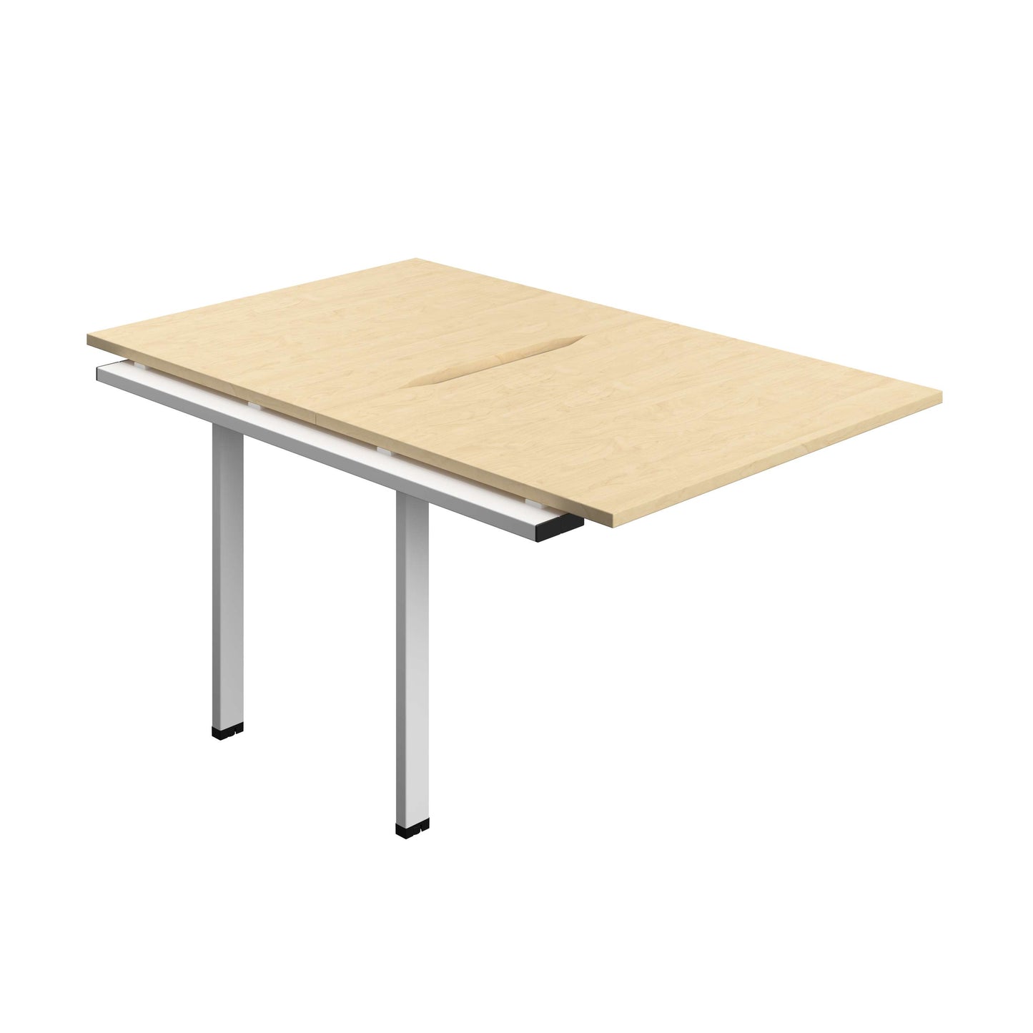 Synergy Bench Extension with Cut Out: 2 Person (FSC) : 1000 | 800 | Maple/White