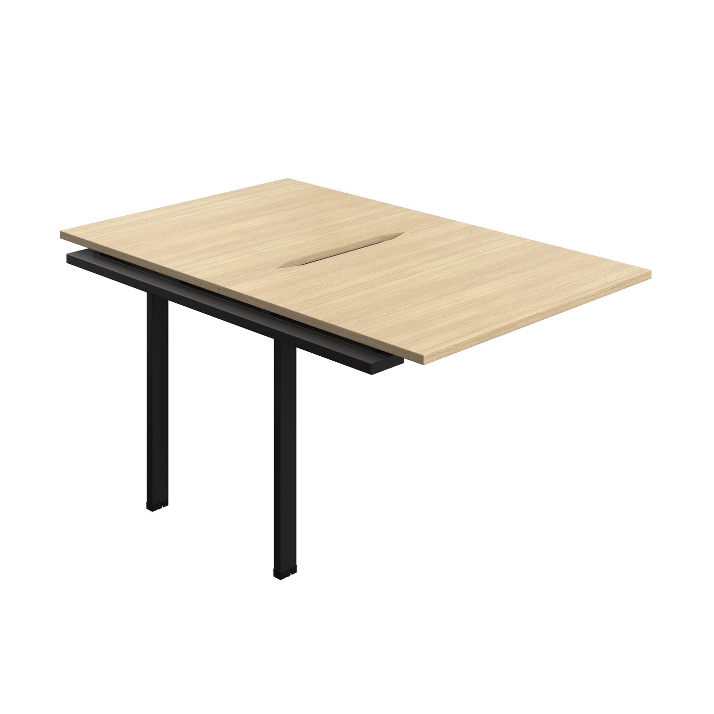 Synergy Bench Extension with Cut Out: 2 Person (FSC) : 1000 | 800 | Nova Oak/Black
