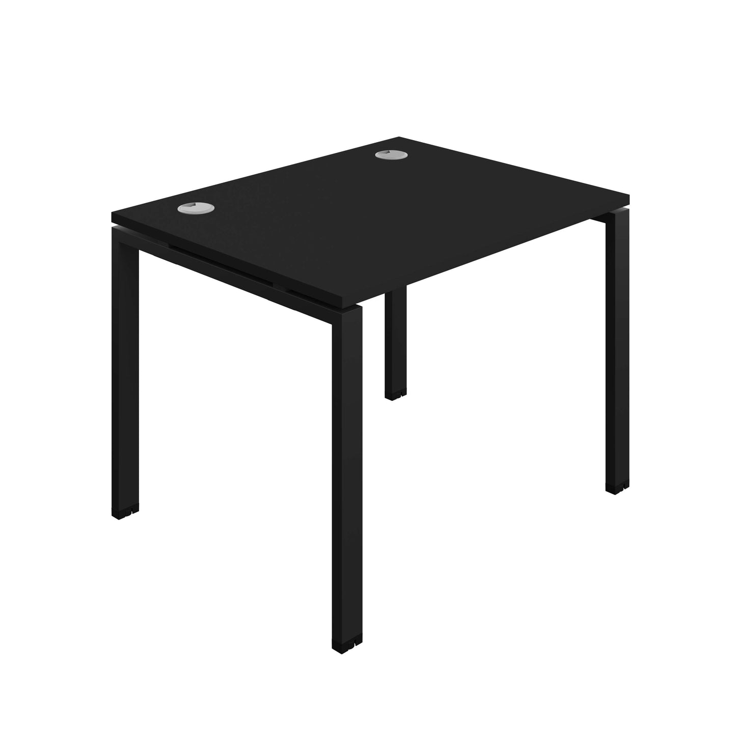 Synergy Bench with Cable Ports: 1 Person (FSC) : Goal Post Leg : 1000 | 800 | Black/Black