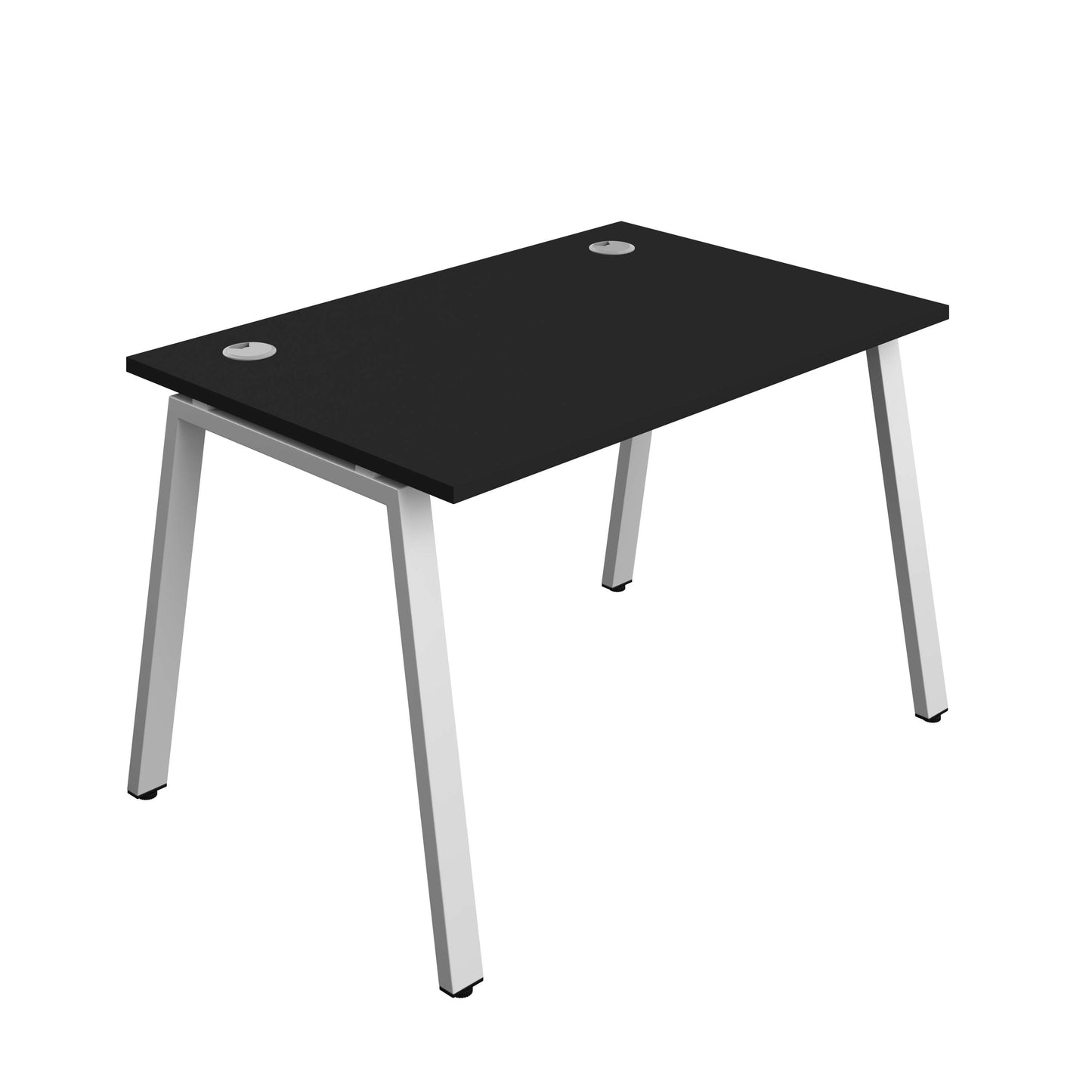 Synergy Bench with Cable Ports: 1 Person (FSC) : A-Frame Leg : 1200 | 800 | Black/Silver