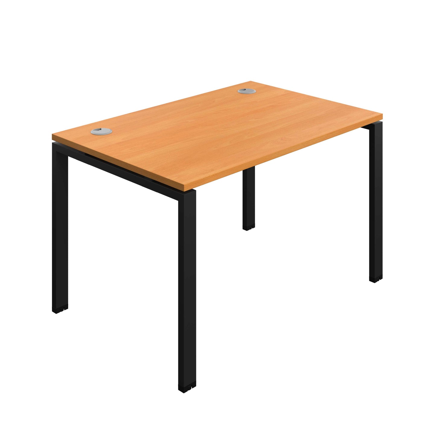 Synergy Bench with Cable Ports: 1 Person (FSC) : Goal Post Leg : 1200 | 800 | Unlimited/Black