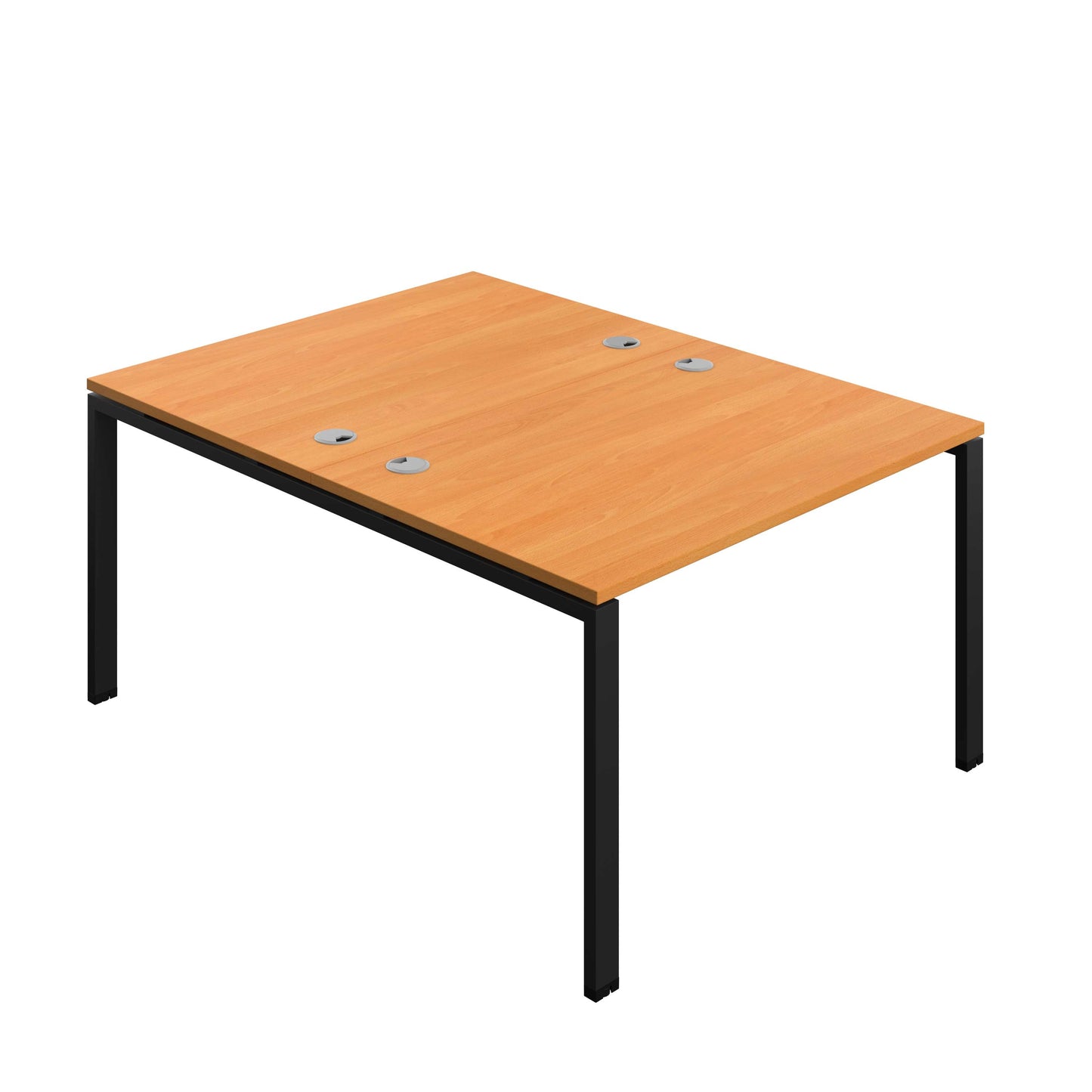 Synergy Bench with Cable Ports: 2 Person (FSC) : Goal Post Leg : 1200 | 800 | Unlimited/Black