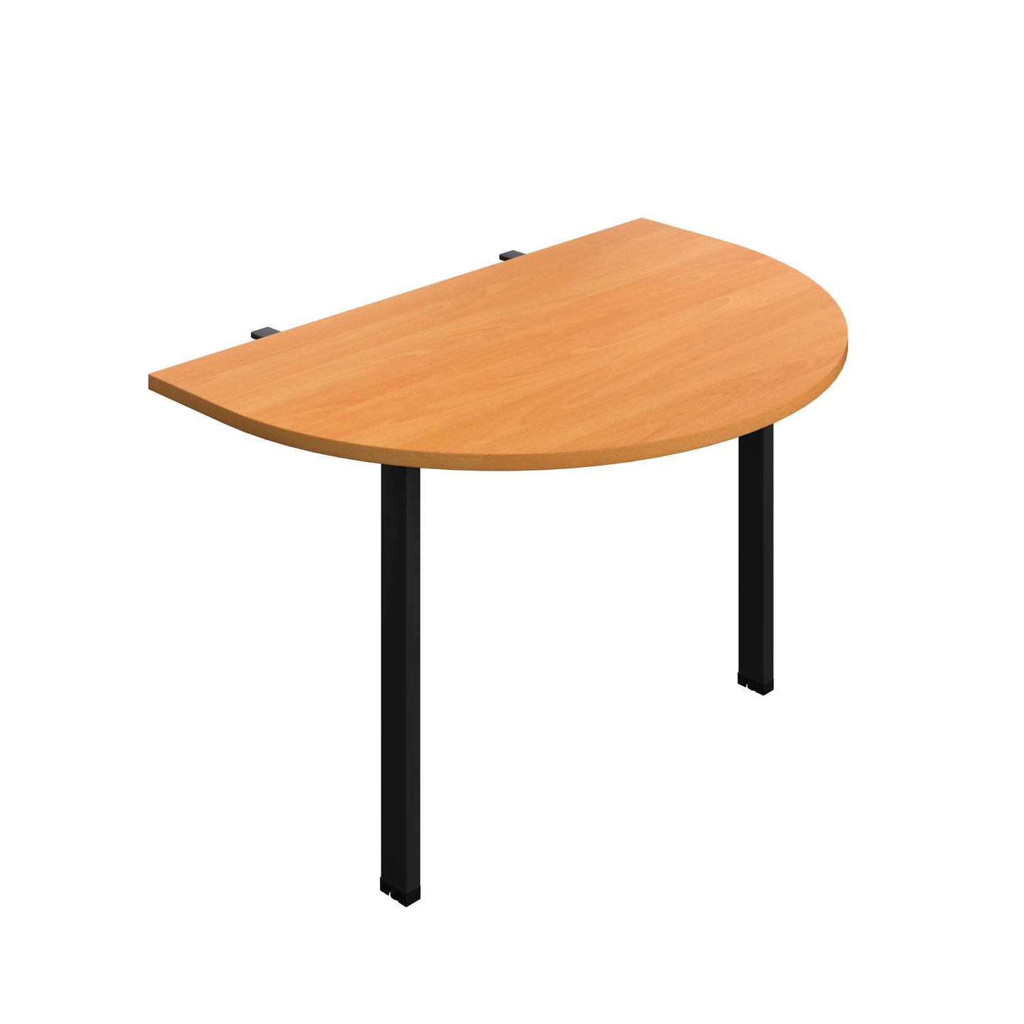 Synergy Screen Depth D-End Single Person Bench : Goal Post Leg : 1200 | 800 | Unlimited/Black