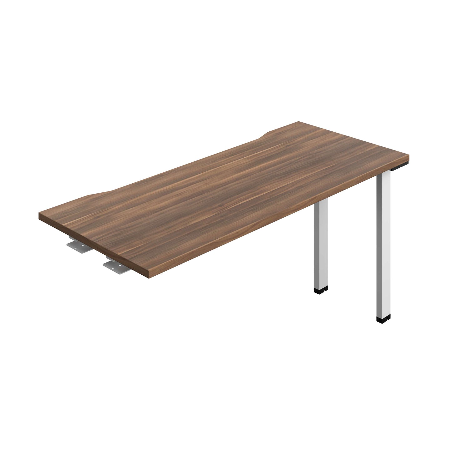 Synergy Bench Extension with Cut Out: 1 Person (FSC) : 1400 | 600 | Dark Walnut/White