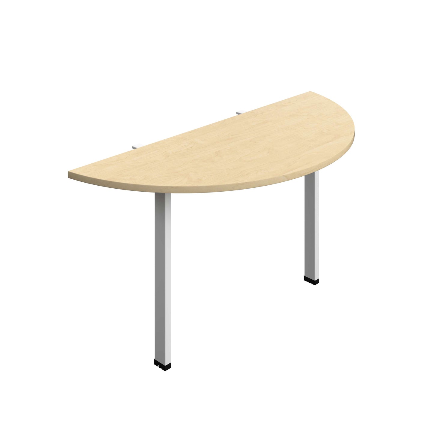 Synergy Screen Depth D-End Single Person Bench : Goal Post Leg : 1400 | 600 | Maple/White